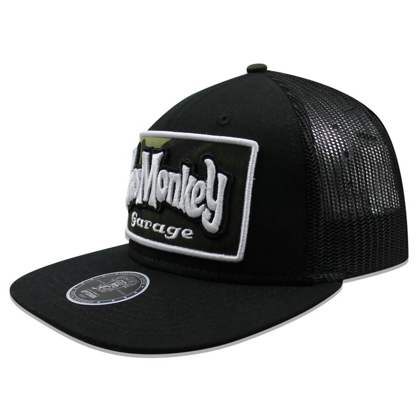 Gorra Gas Monkey Snapback Camo Patch Negro 