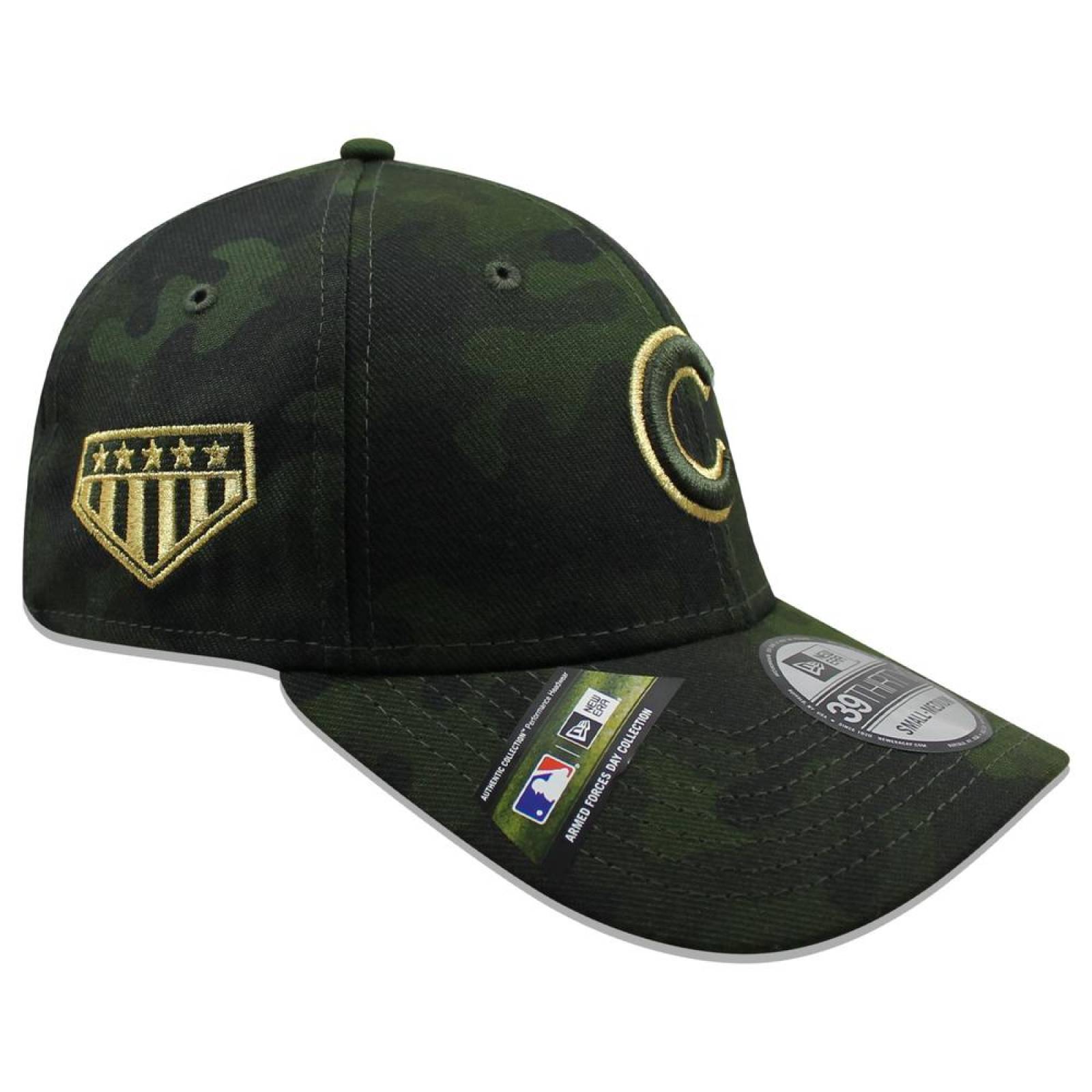 Gorra New Era 39 Thirty MLB Cubs Armed Forces Day Camo 
