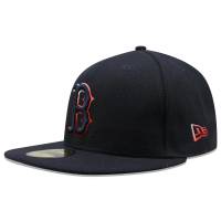 Gorra New Era 59 Fifty Mlb Red Sox Otc Azul Marino