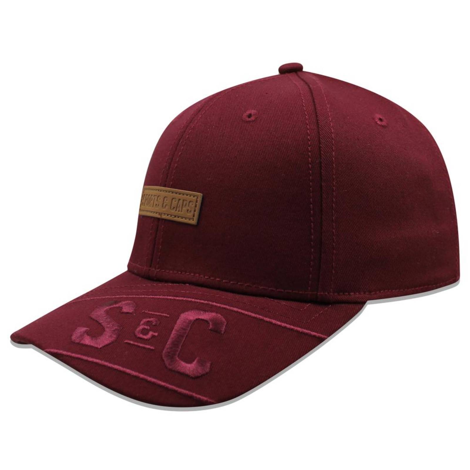 Gorra Sports Caps Strapback RDK Visor Cardinal Vino 