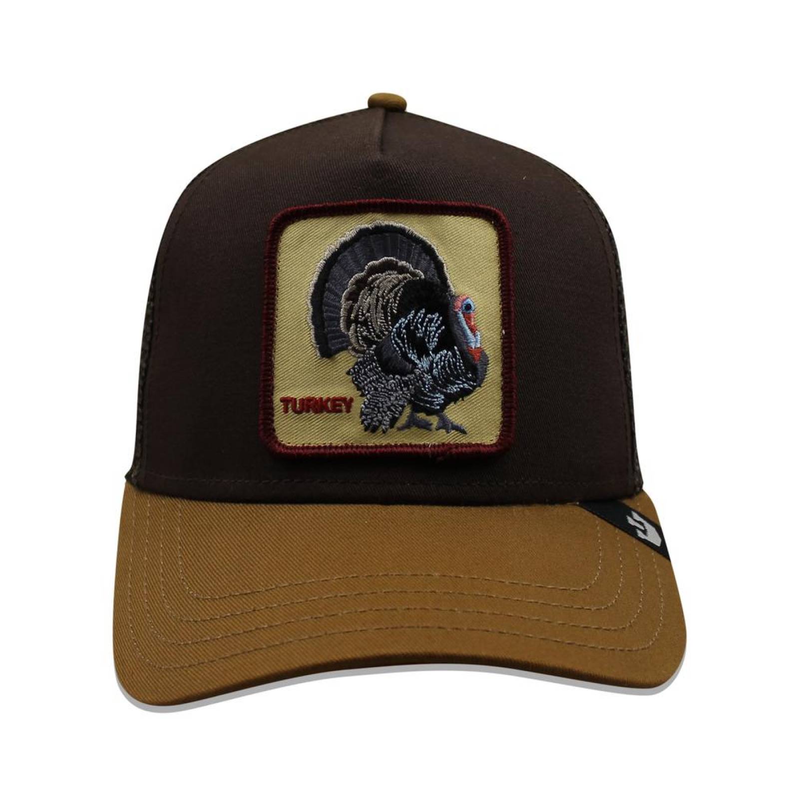 Gorra Goorin Bros Trucker Turkey Pavo 1010485 Café 