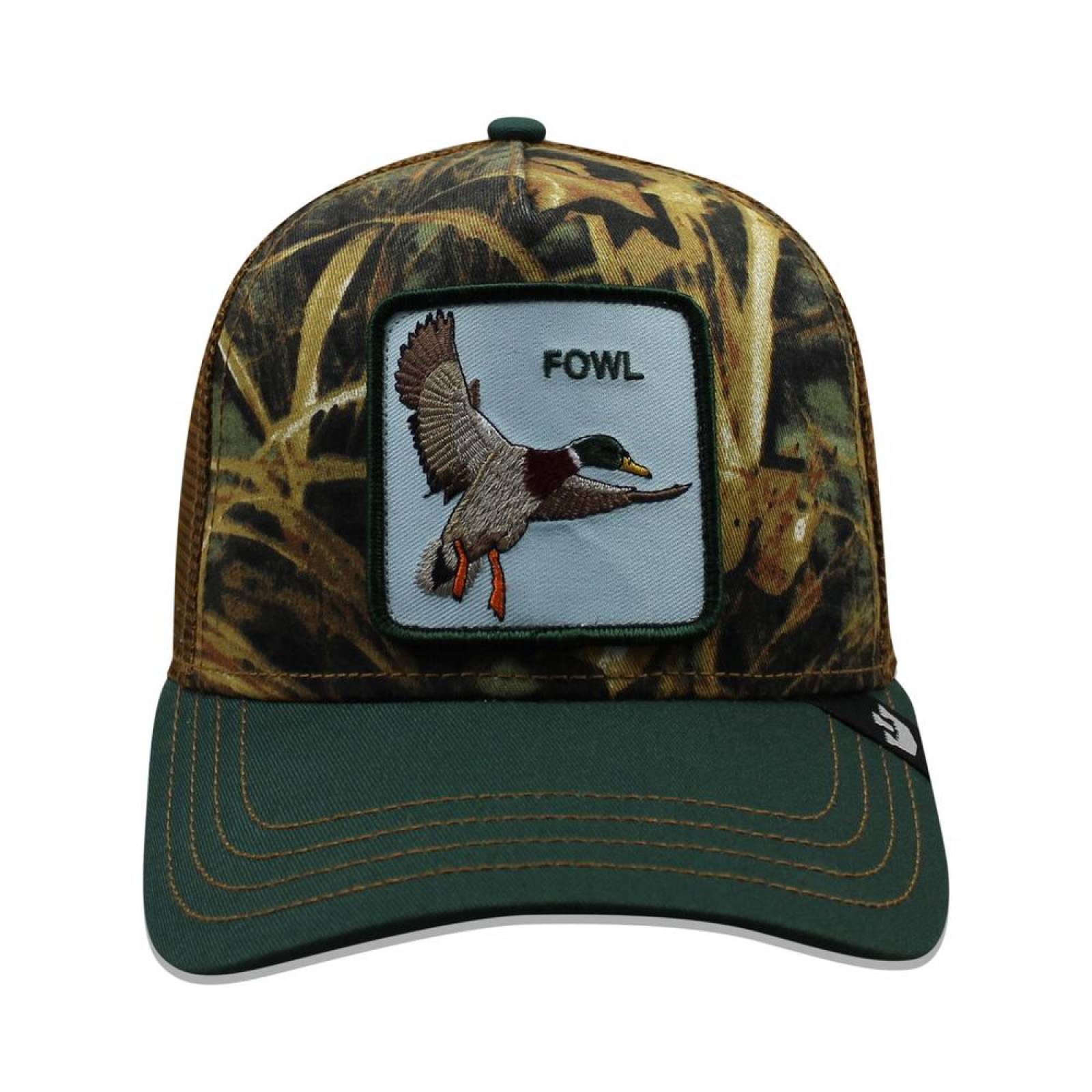 Gorra Goorin Bros Trucker Duck Duck Pato Verde 