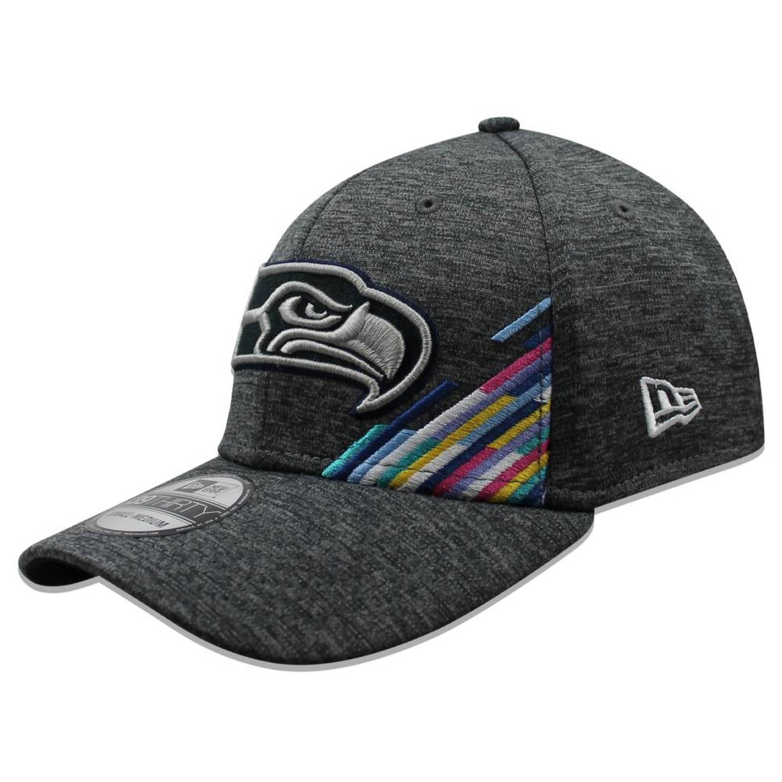 Gorra New Era 39 Thirty NFL Seahawks Crucial Catch Gris 