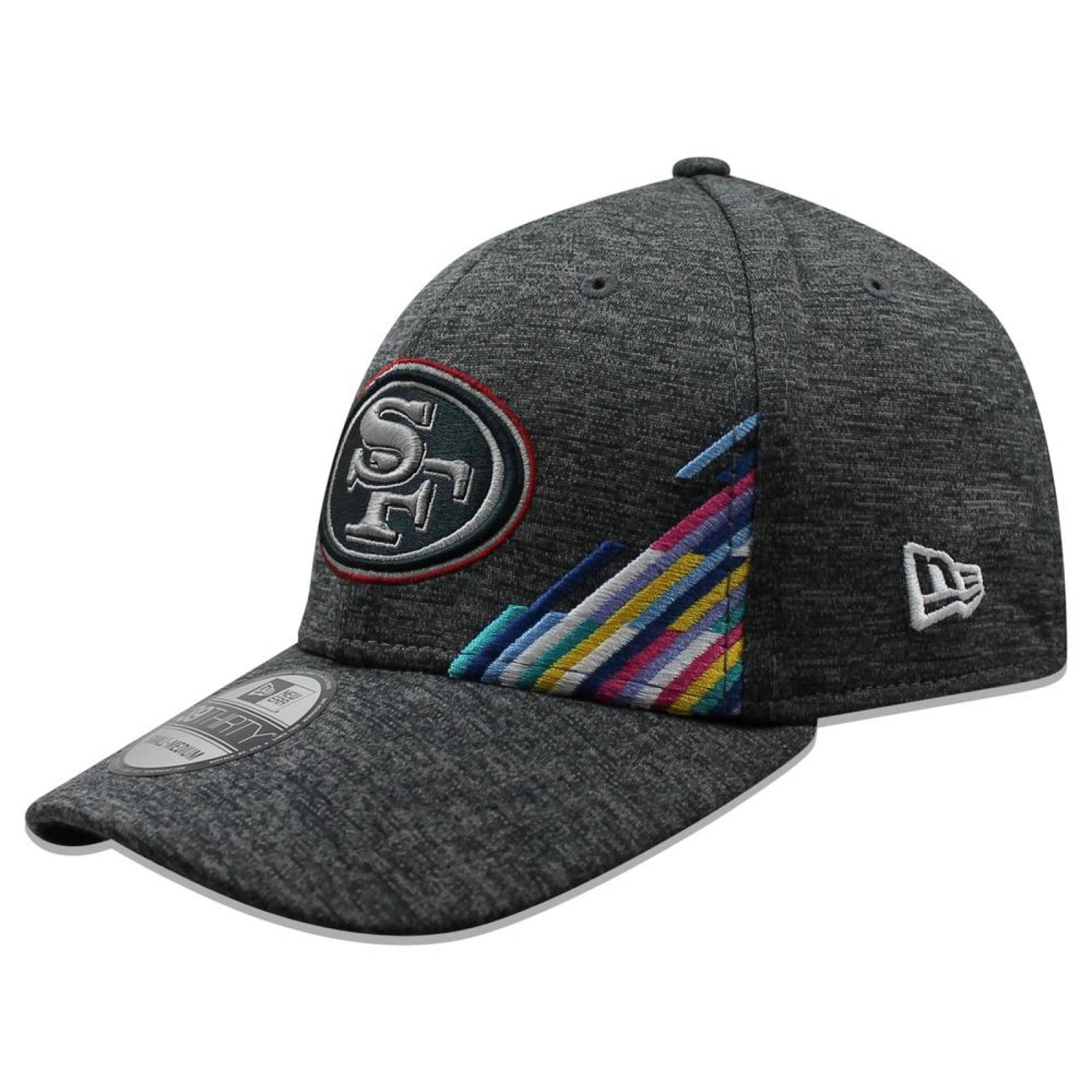 Gorra New Era 39 Thirty NFL 49ers Crucial Catch Gris 