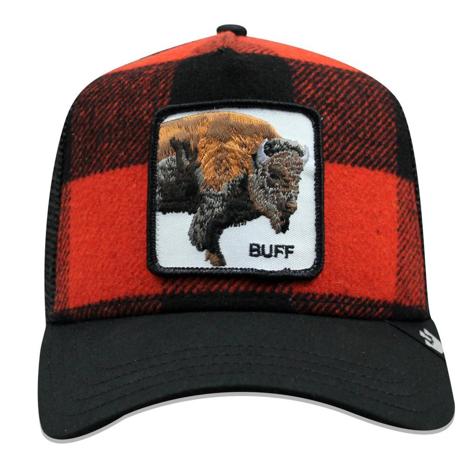 Gorra Goorin Bros Trucker Buff Rojo 