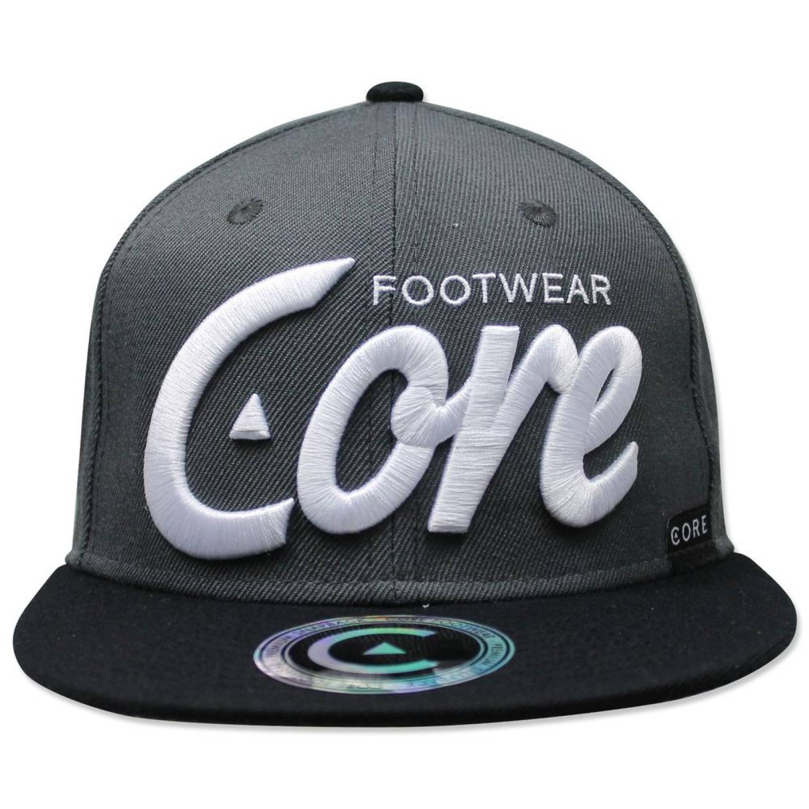 Gorra Snapback Core FOOTWEAR Gris/Negro 