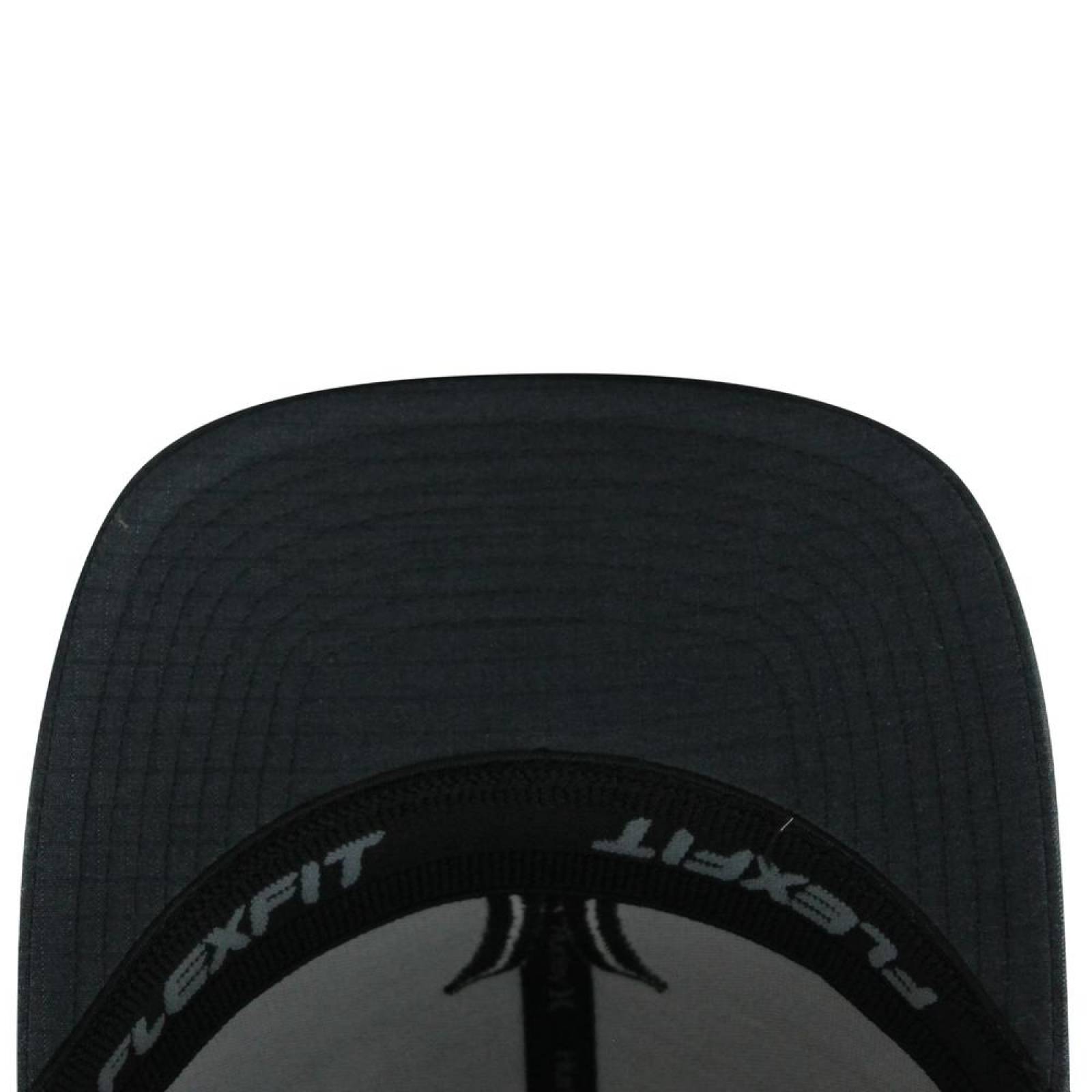 Gorra Hurley Flex Fit Black Textures Gris Oscuro-S/M 