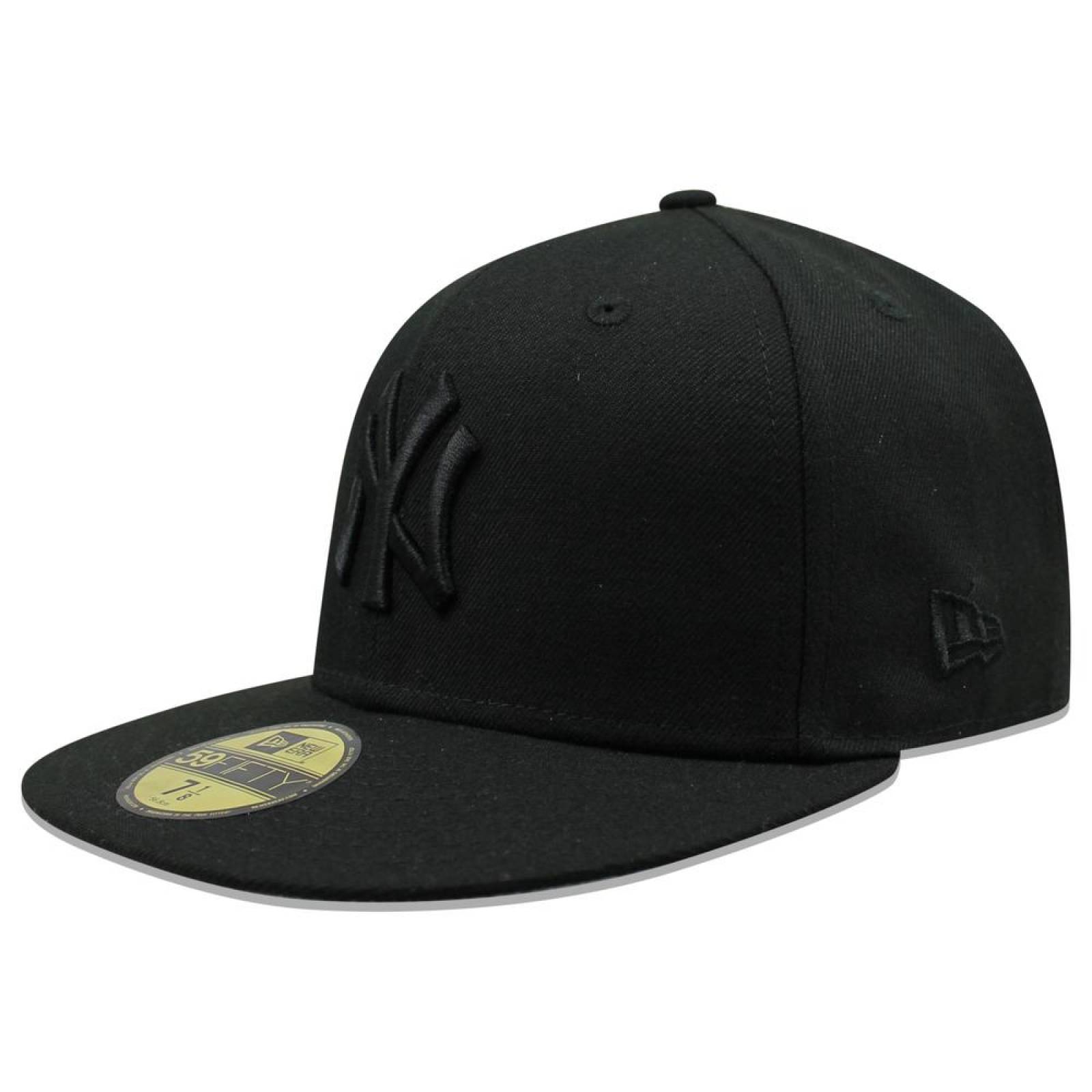 Gorra New Era 59 Fifty MLB Yankees Basic Black On Black 