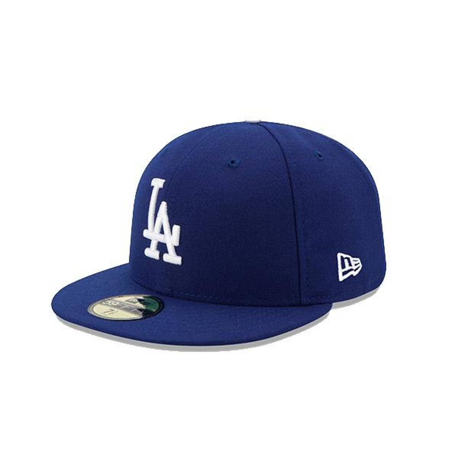 Gorra New Era 5950 MLB Dodgers Game Ac Perf Azul 