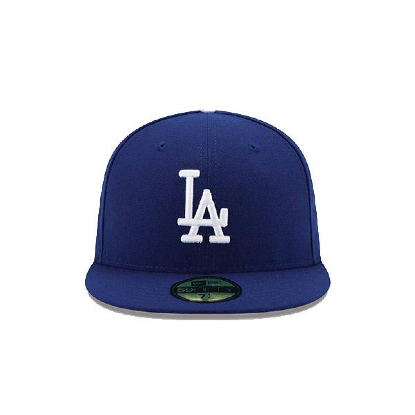 Gorra New Era 5950 MLB Dodgers Game Ac Perf Azul 