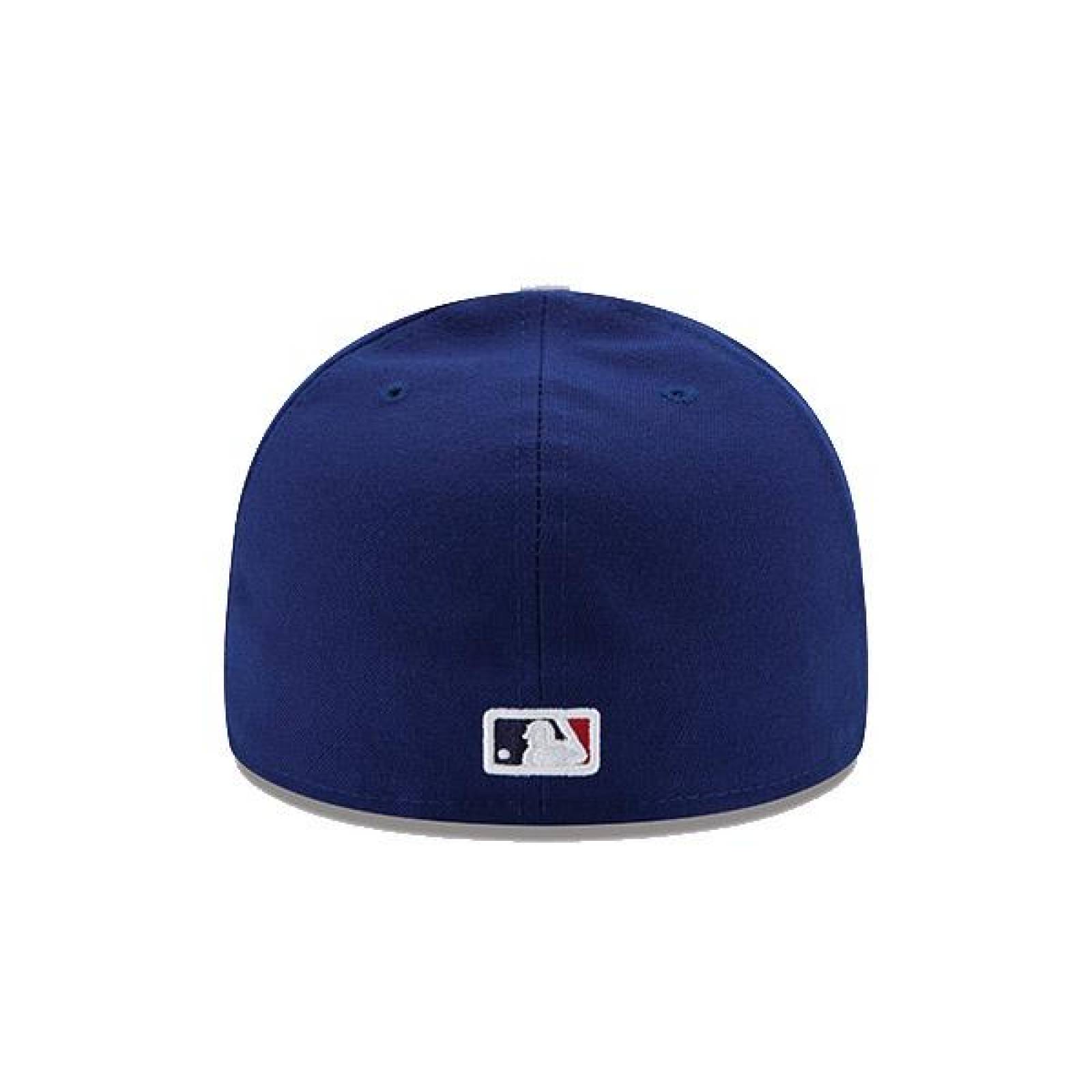 Gorra New Era 5950 MLB Dodgers Game Ac Perf Azul 