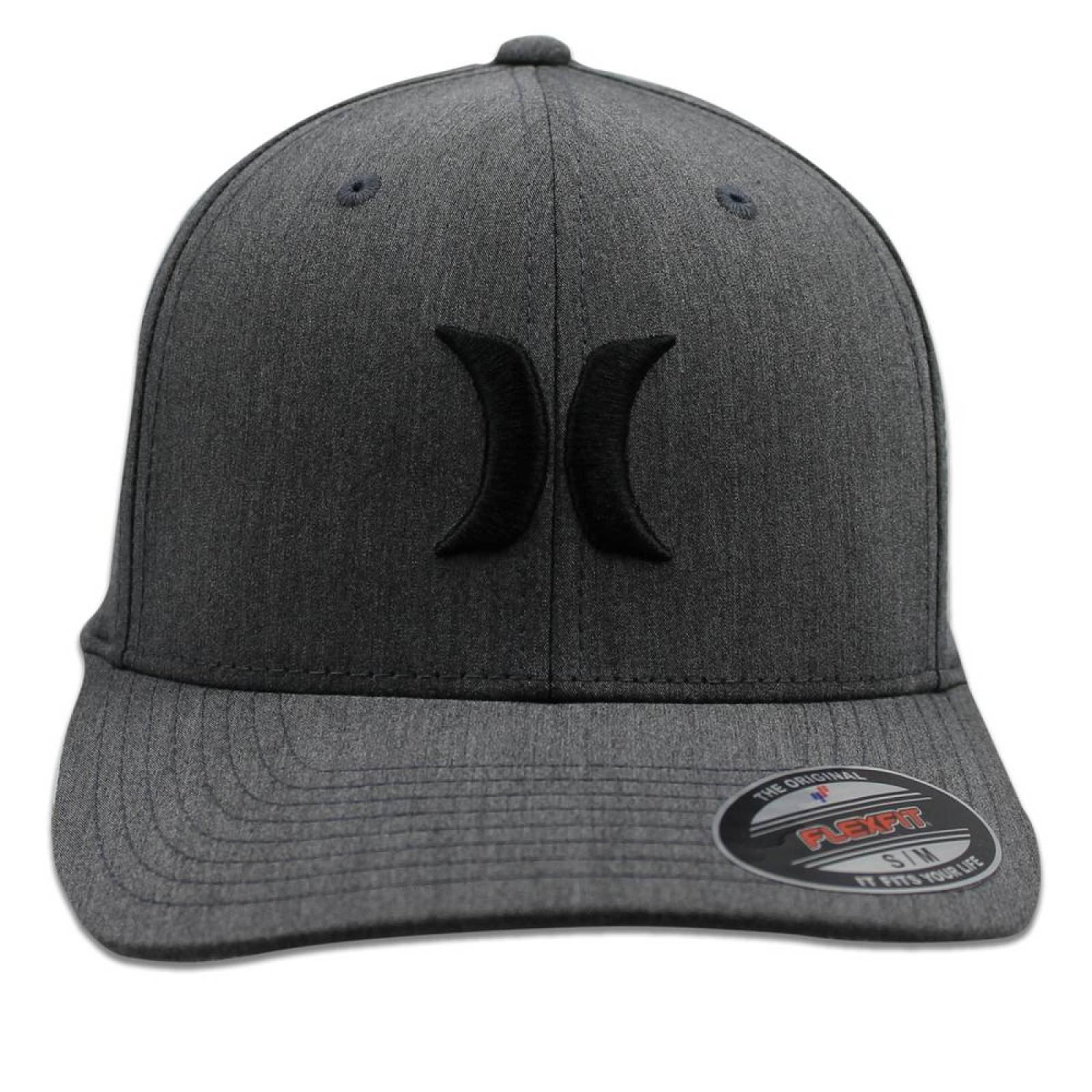 Gorra Hurley Flex Fit Textures Hat Gris-S/M 