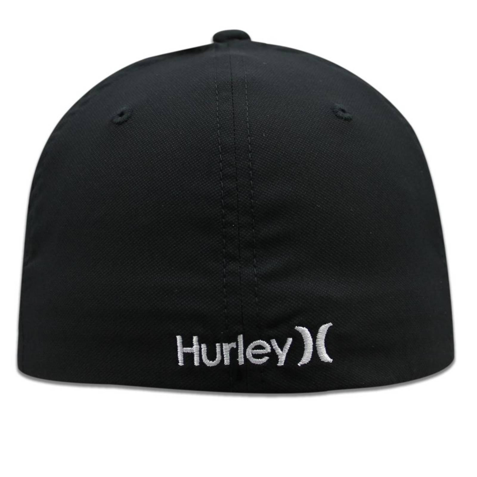 Gorra Hurley Dri Fit Oao Hat Negro/Blanco-S/M 