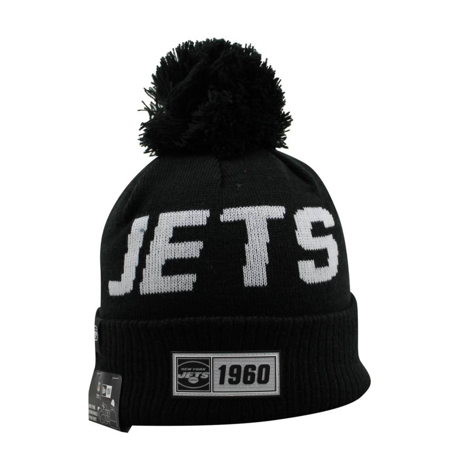 Beanie New Era NFL 2019 Jets Road Sport Knit Negro