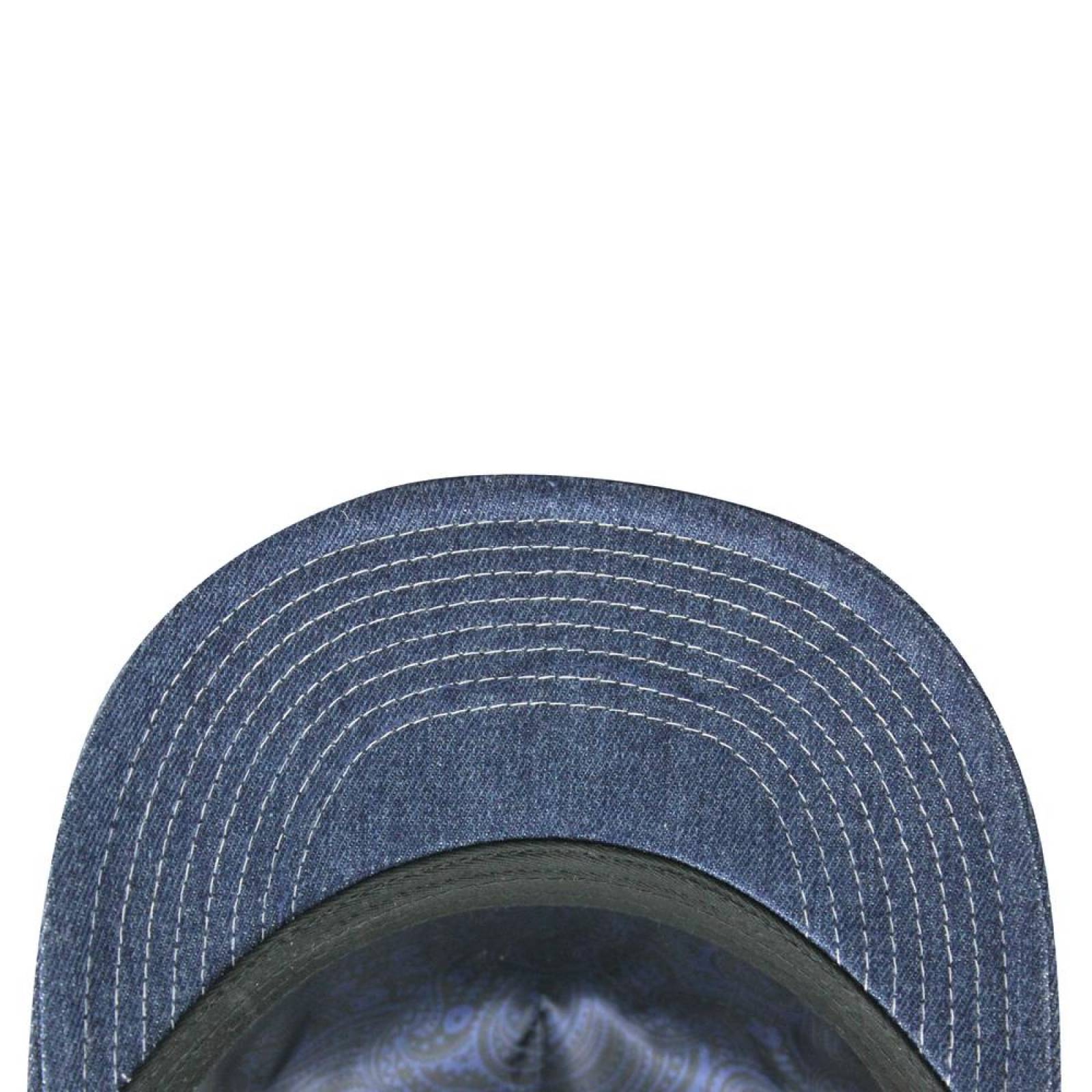 Gorra Barba Norteña Snapback Logo Azul 