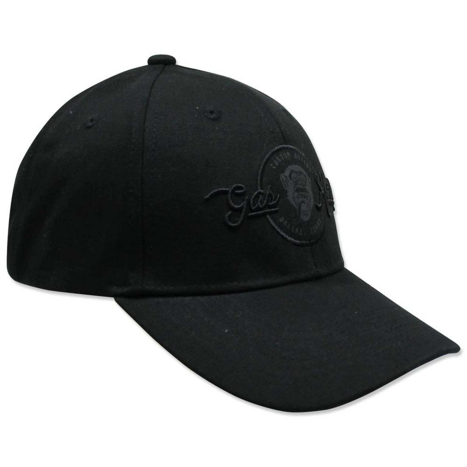 Gorra Gas Monkey Curva New Classic Unitalla -Negro 