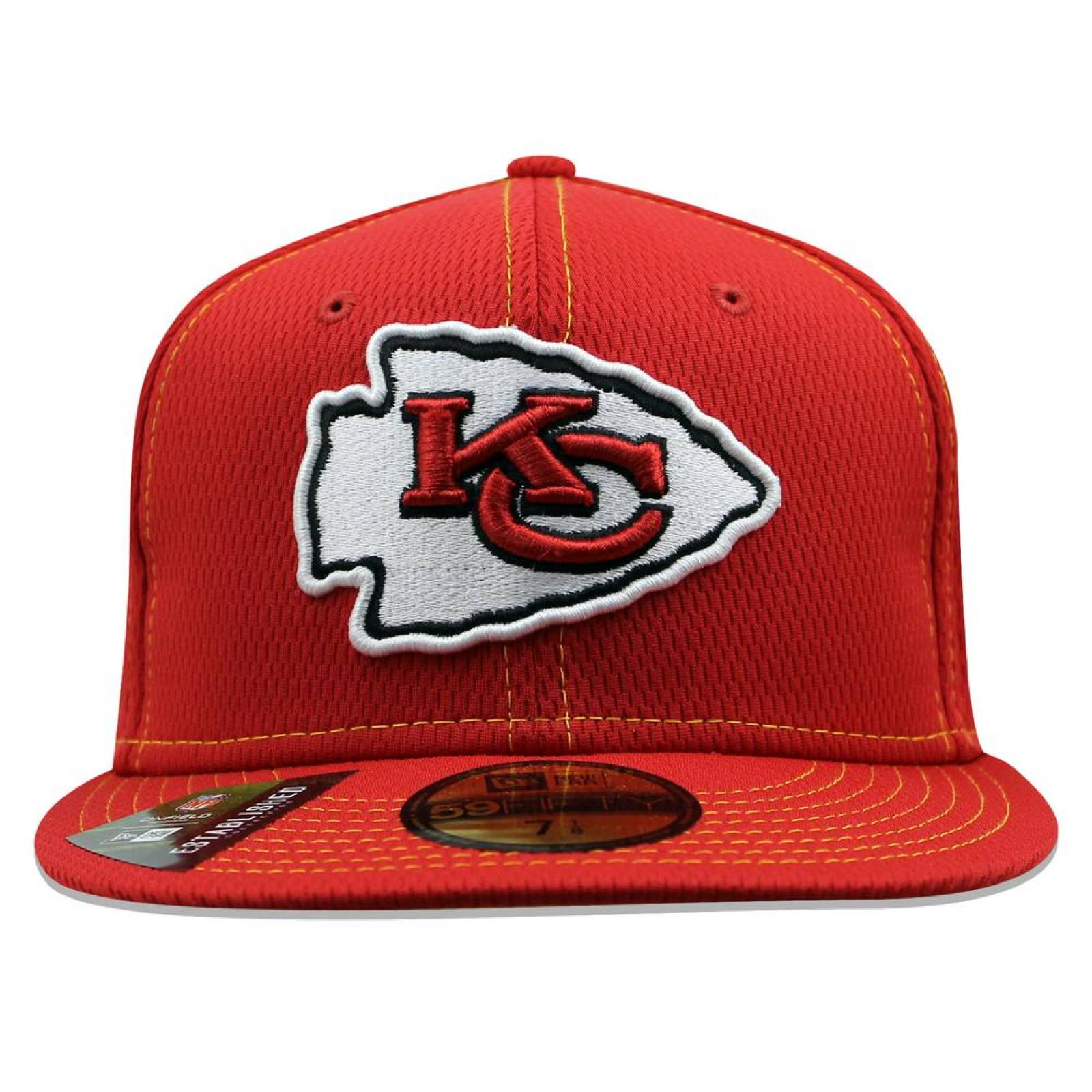 Gorra New Era 59 Fifty NFL Onfield Chiefs Rojo 