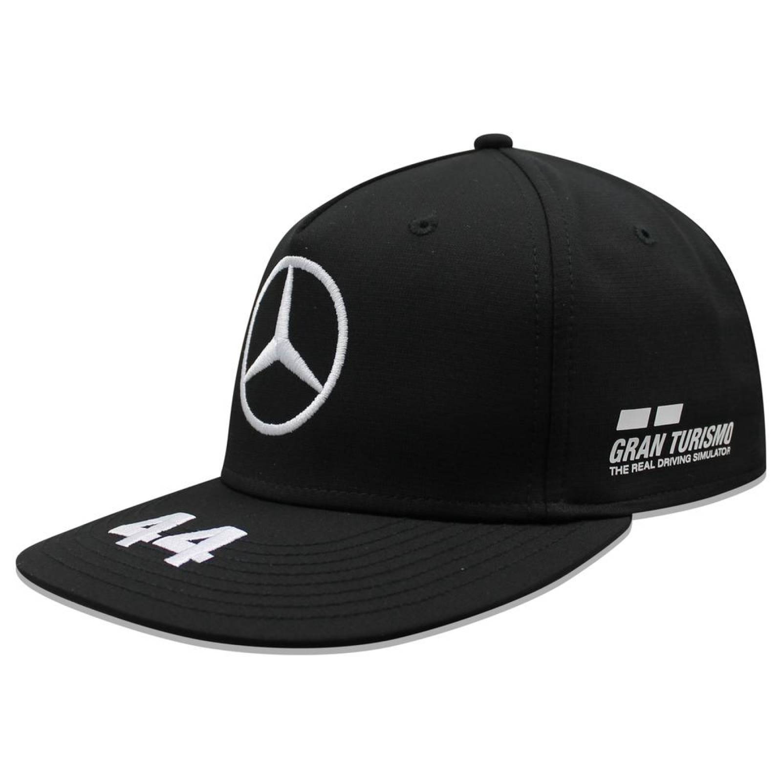 Gorra Mercedes Benz Lewis Hamilton 44 Petronas Negro 