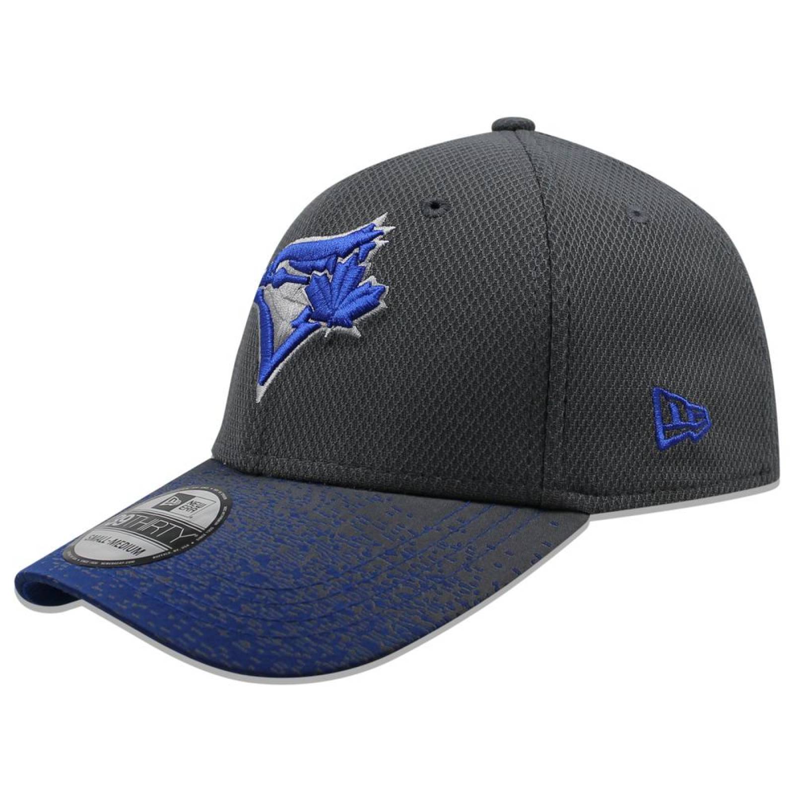 Gorra New Era 39 Thirty MLB Blue Jays Visor Blur 3 Gris 