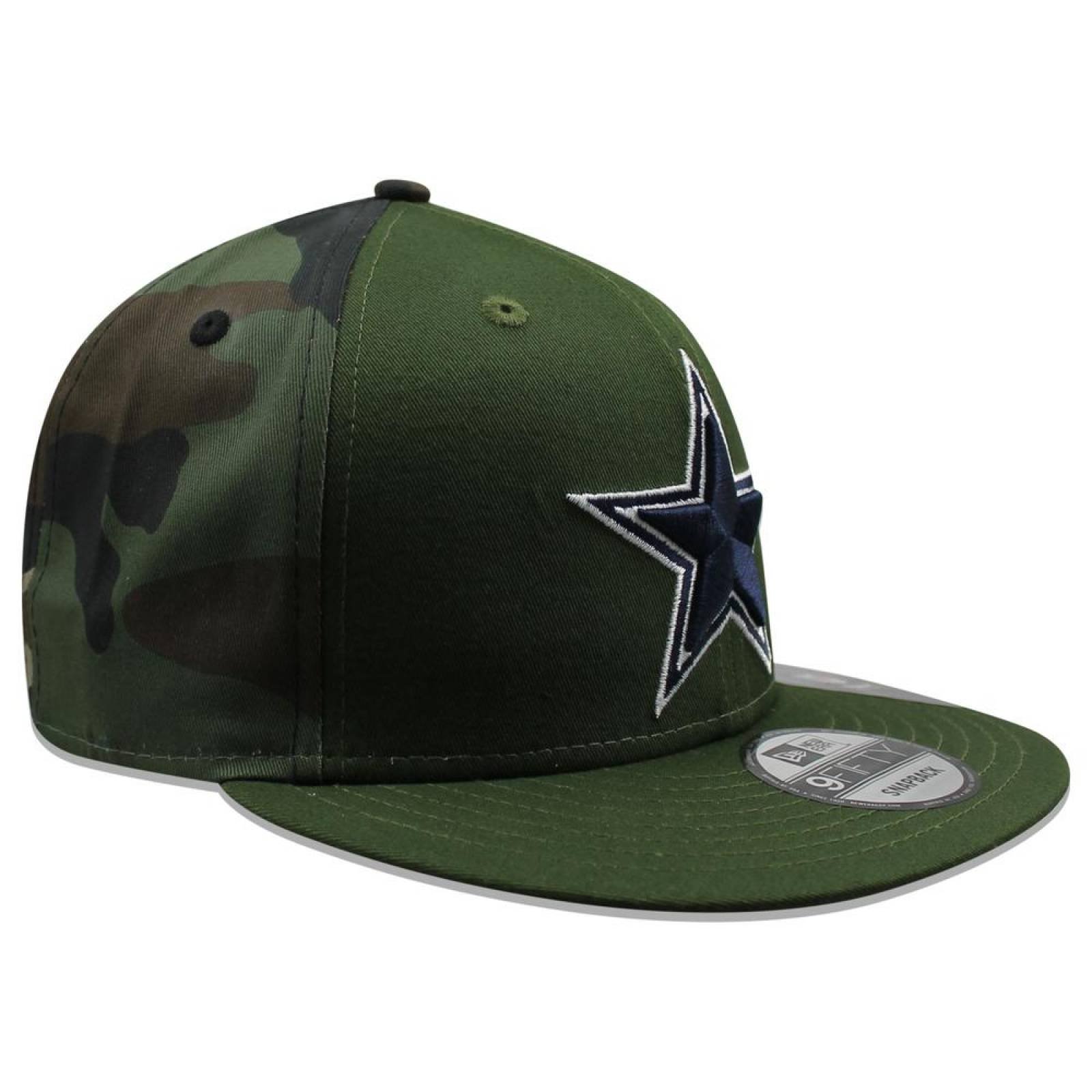 Gorra New Era 9 Fifty NFL Cowboys Camo Pack Verde 