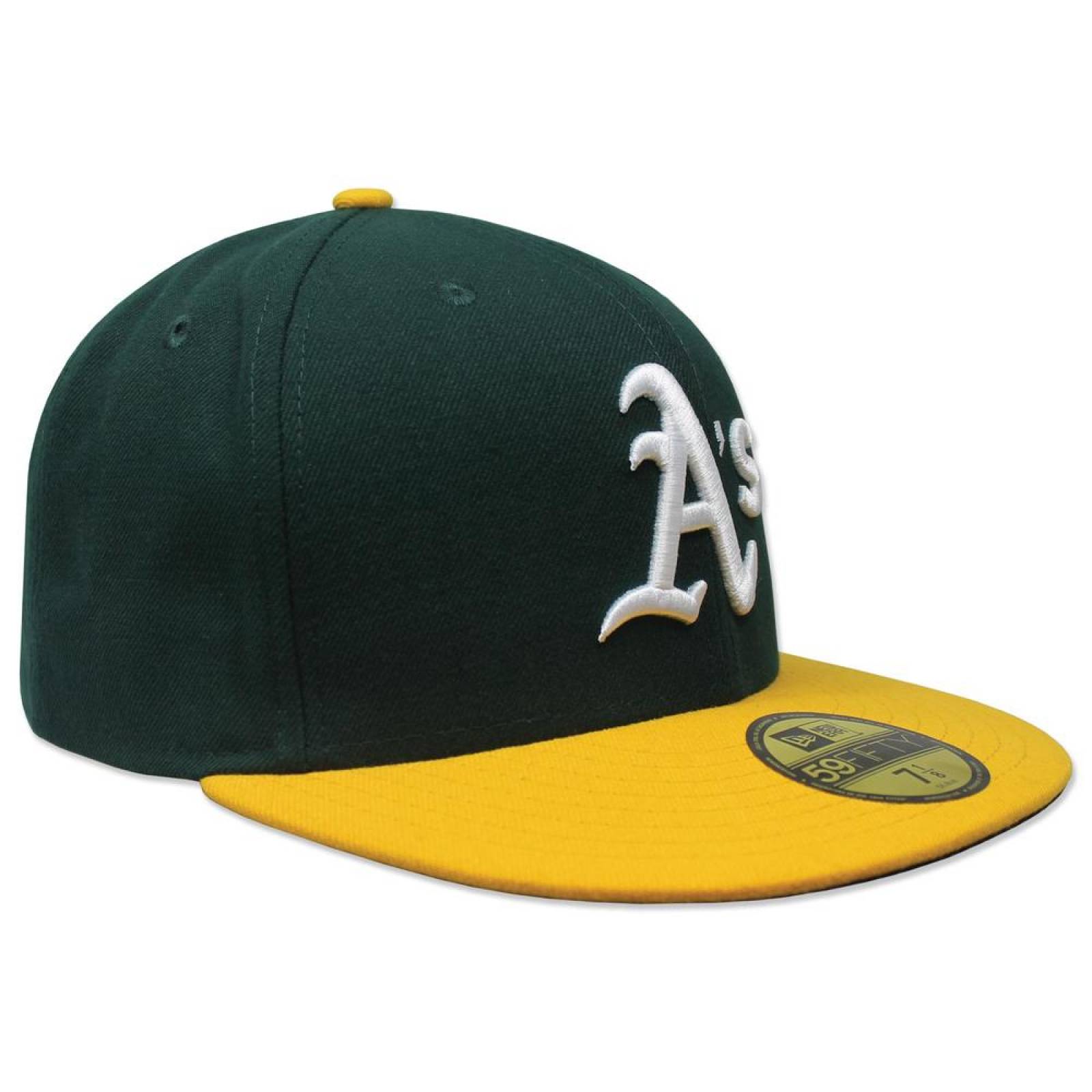 Gorra New Era 5950 Oakland Athletics Home Ac Perf Verde/Amarillo 