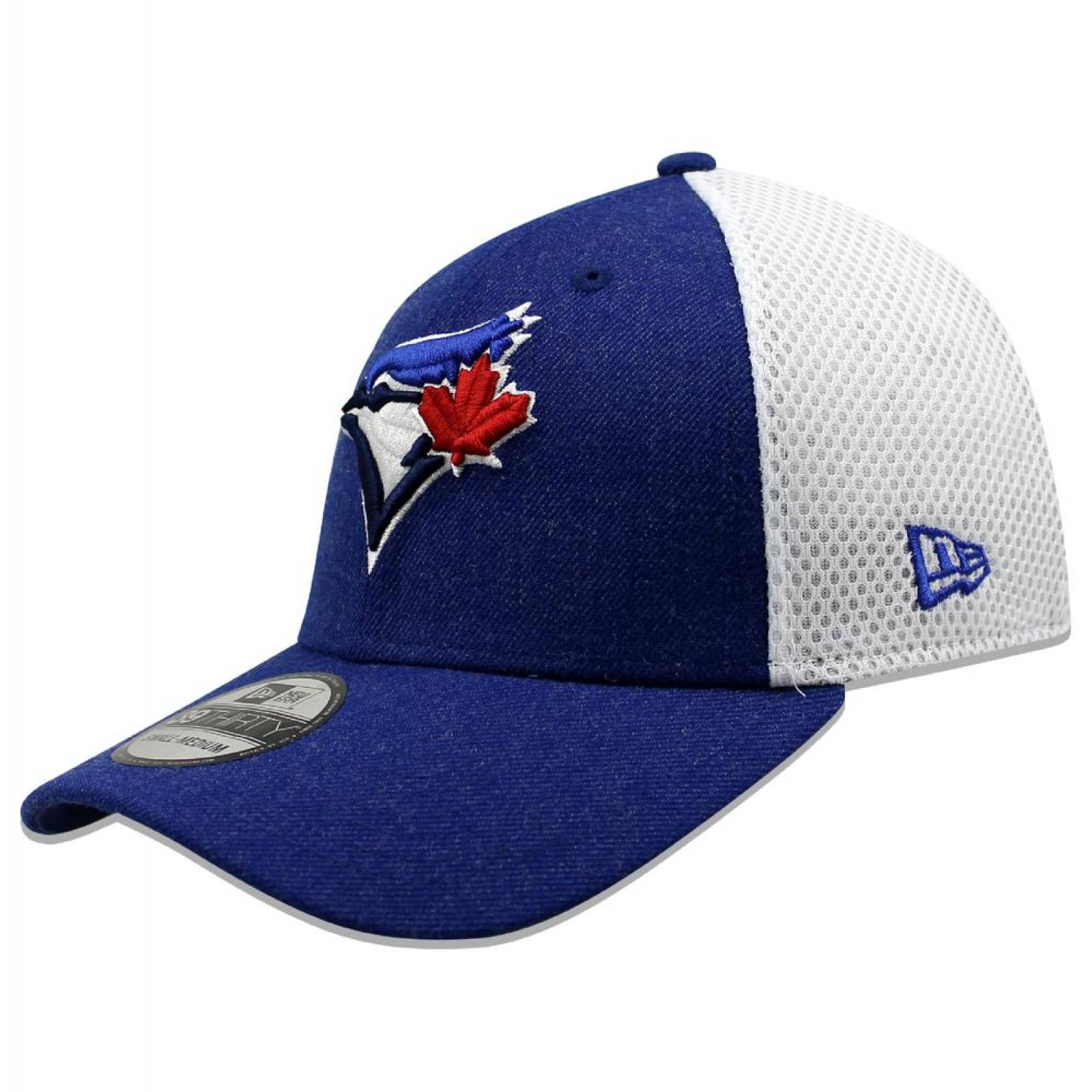 Gorra New Era 39 Thirty MLB Blue Jays Heather Front Azul 