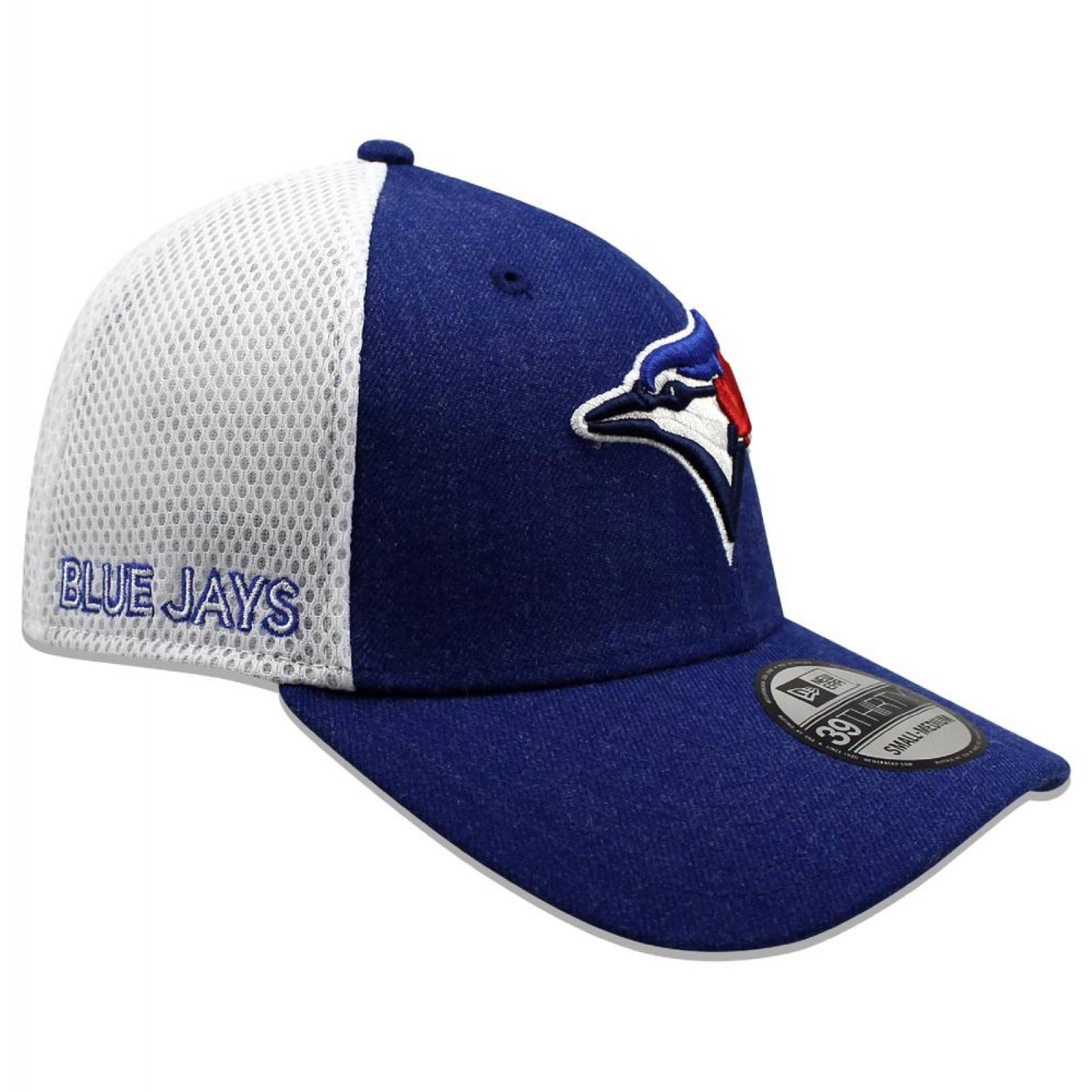 Gorra New Era 39 Thirty MLB Blue Jays Heather Front Azul 