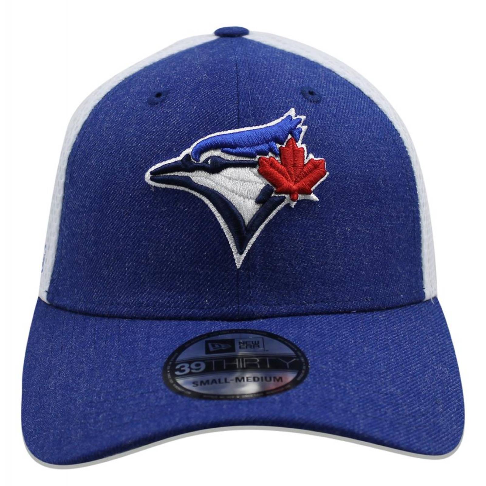 Gorra New Era 39 Thirty MLB Blue Jays Heather Front Azul 