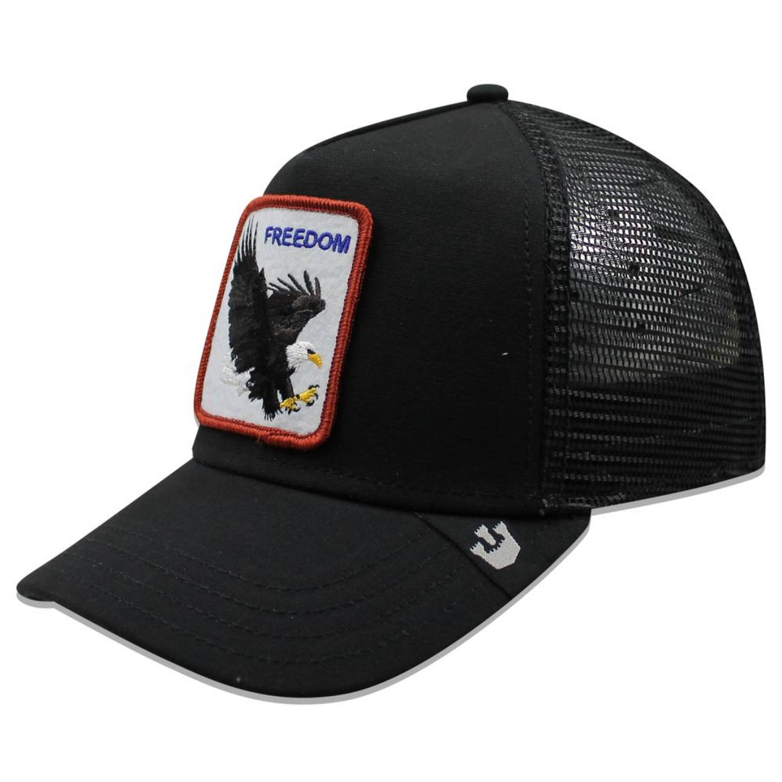 Gorra Goorin Bros Trucker Freedom Aguila 101-0209 Negro 