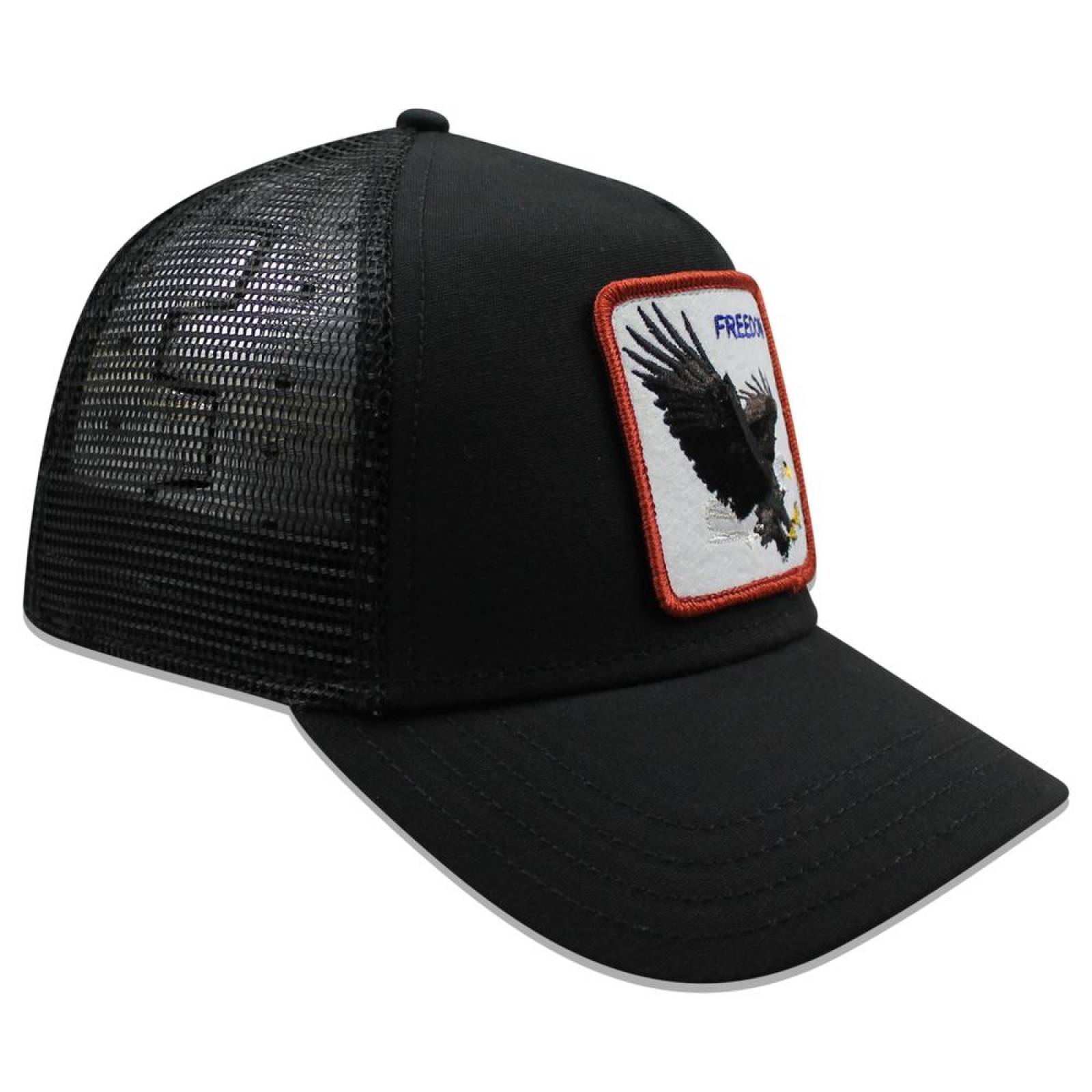 Gorra Goorin Bros Trucker Freedom Aguila 101-0209 Negro 