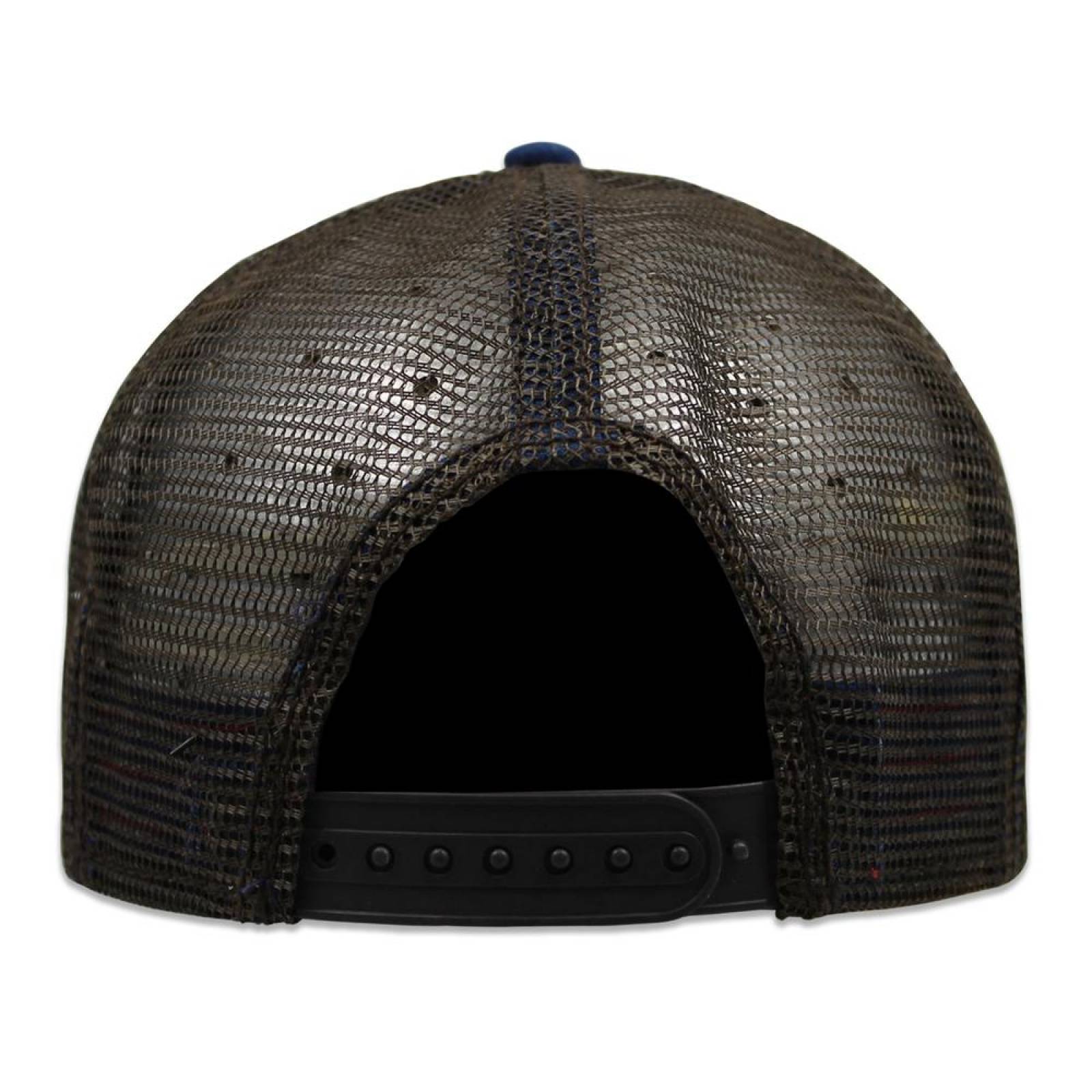 Gorra Goorin Bros Trucker Dumbas Burro Azul Rey 