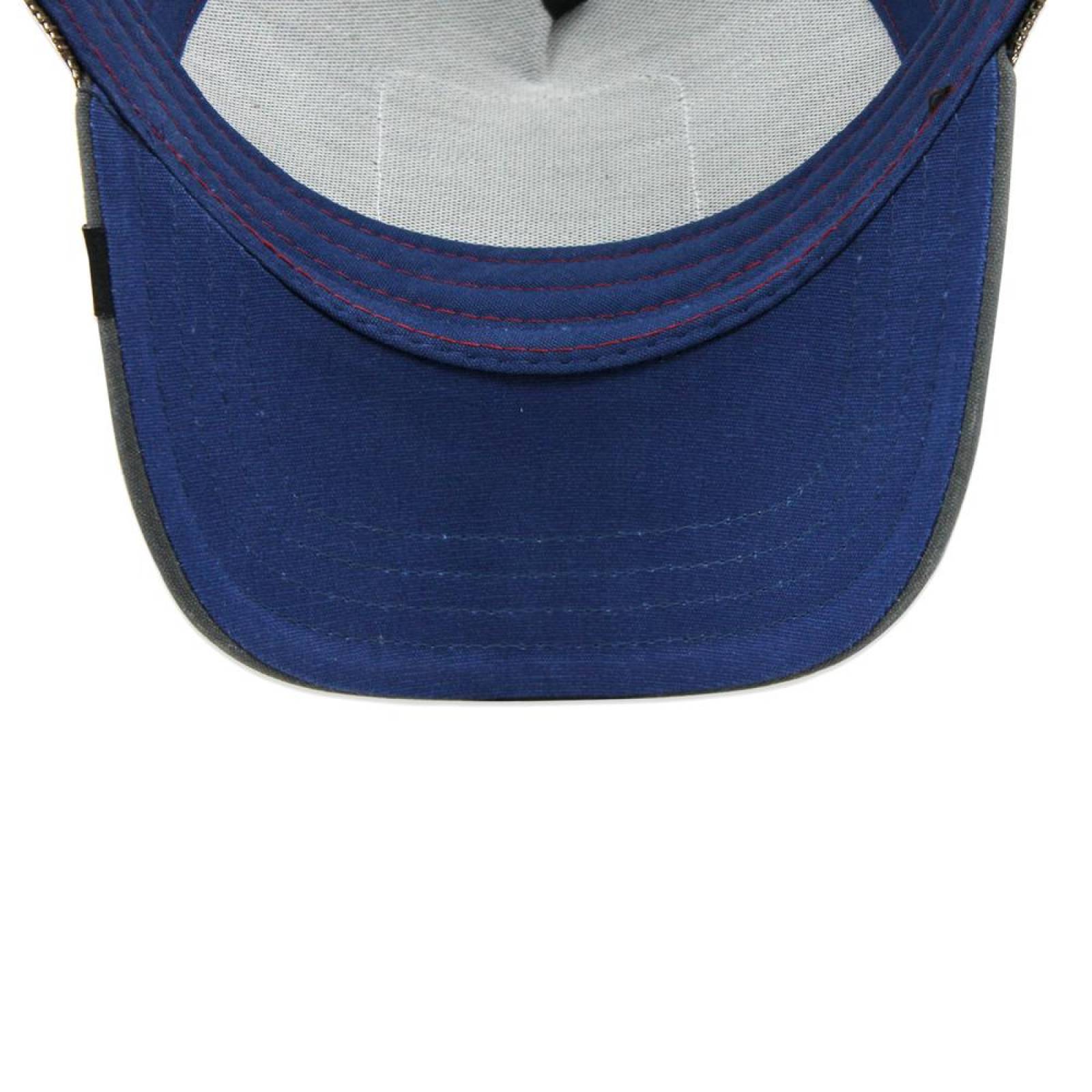 Gorra Goorin Bros Trucker Dumbas Burro Azul Rey 