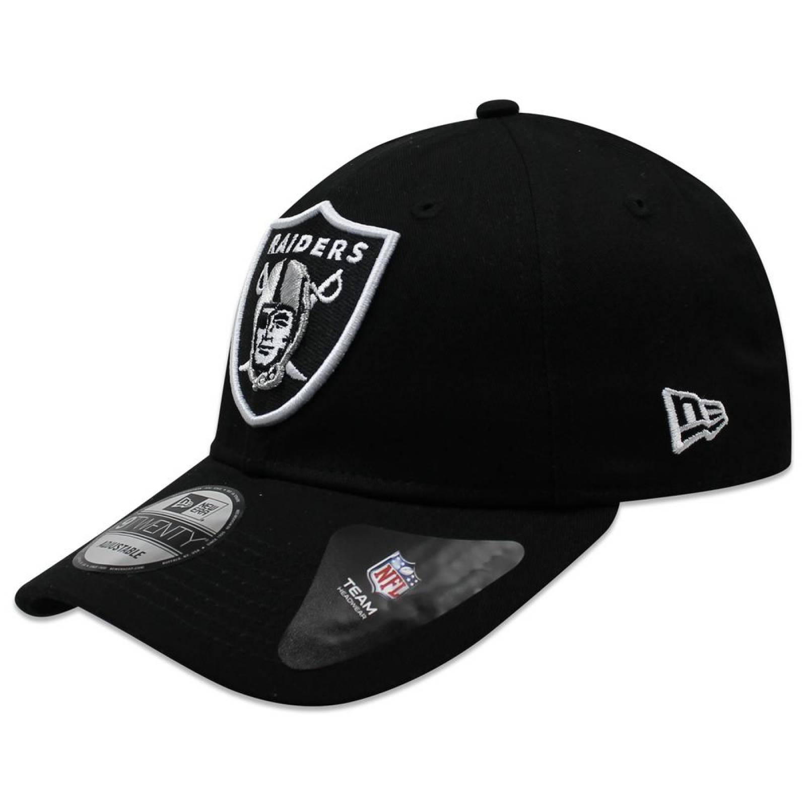 Gorra New Era 920 NFL Raiders Others White Negro Unitalla 