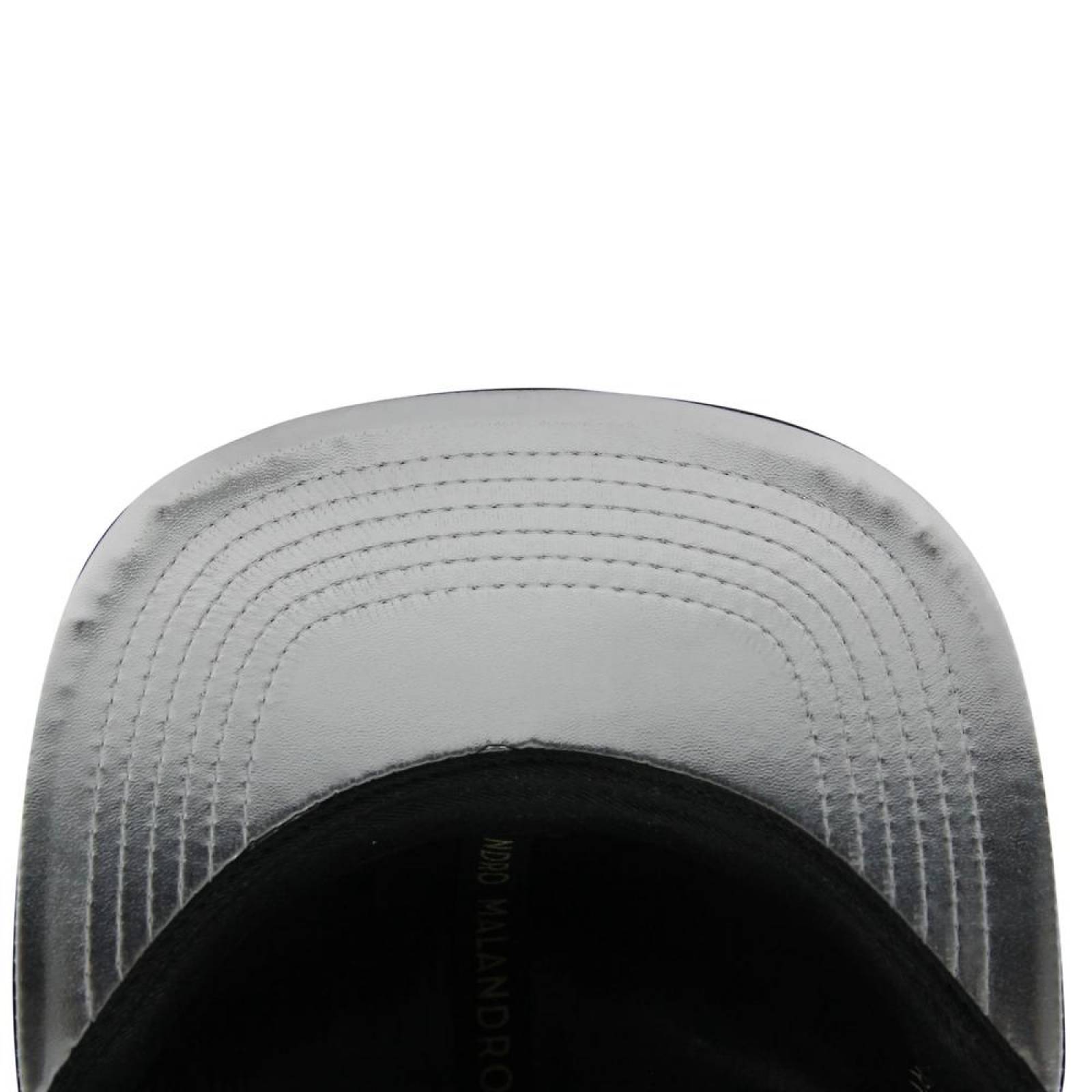 Gorra Malandro Gr11simt Calavera Metal Negro 