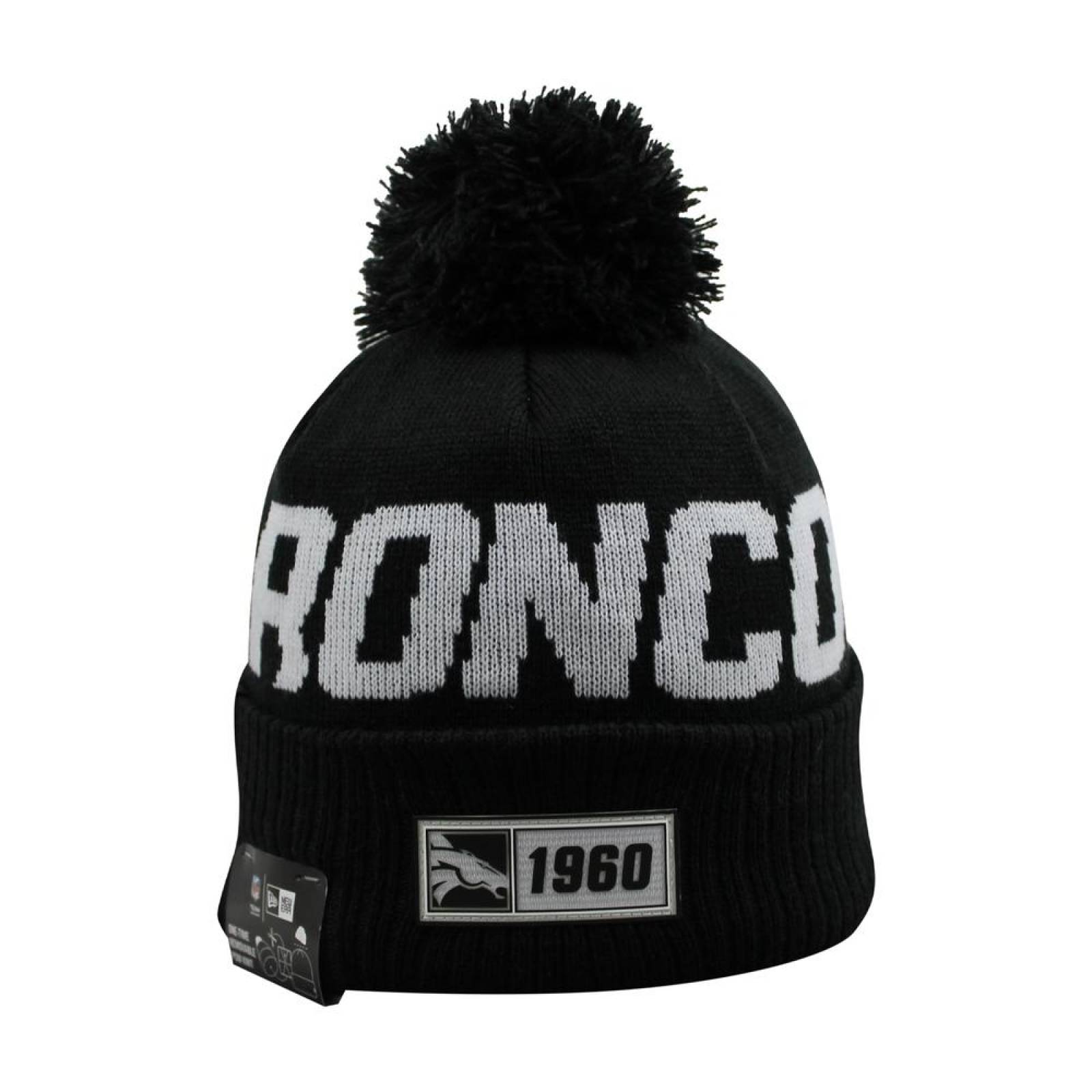 Beanie New Era Nfl Broncos Road Sport Knit Negro