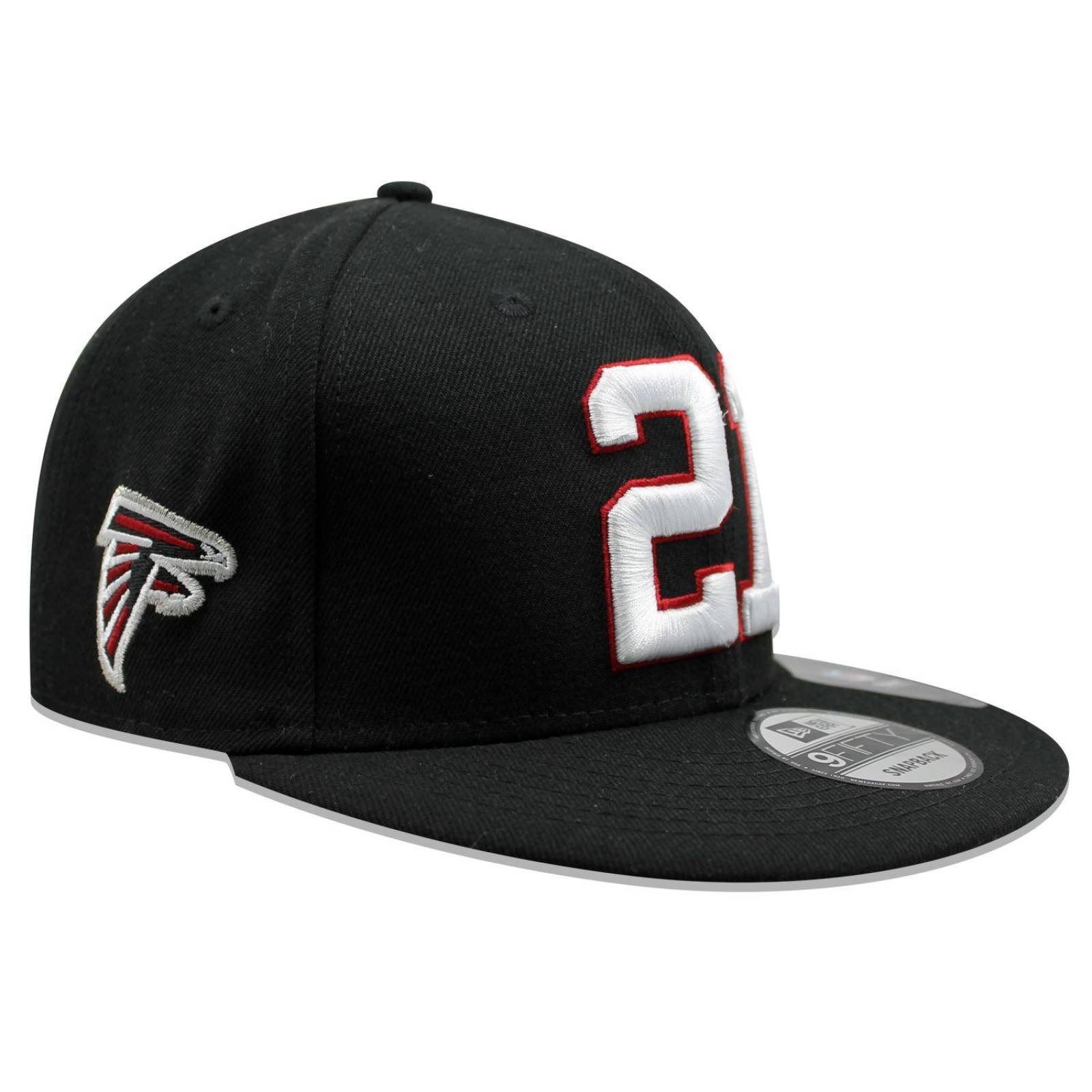 Gorra New Era 9 Fifty Falcons NFL Number Jerz Negro 
