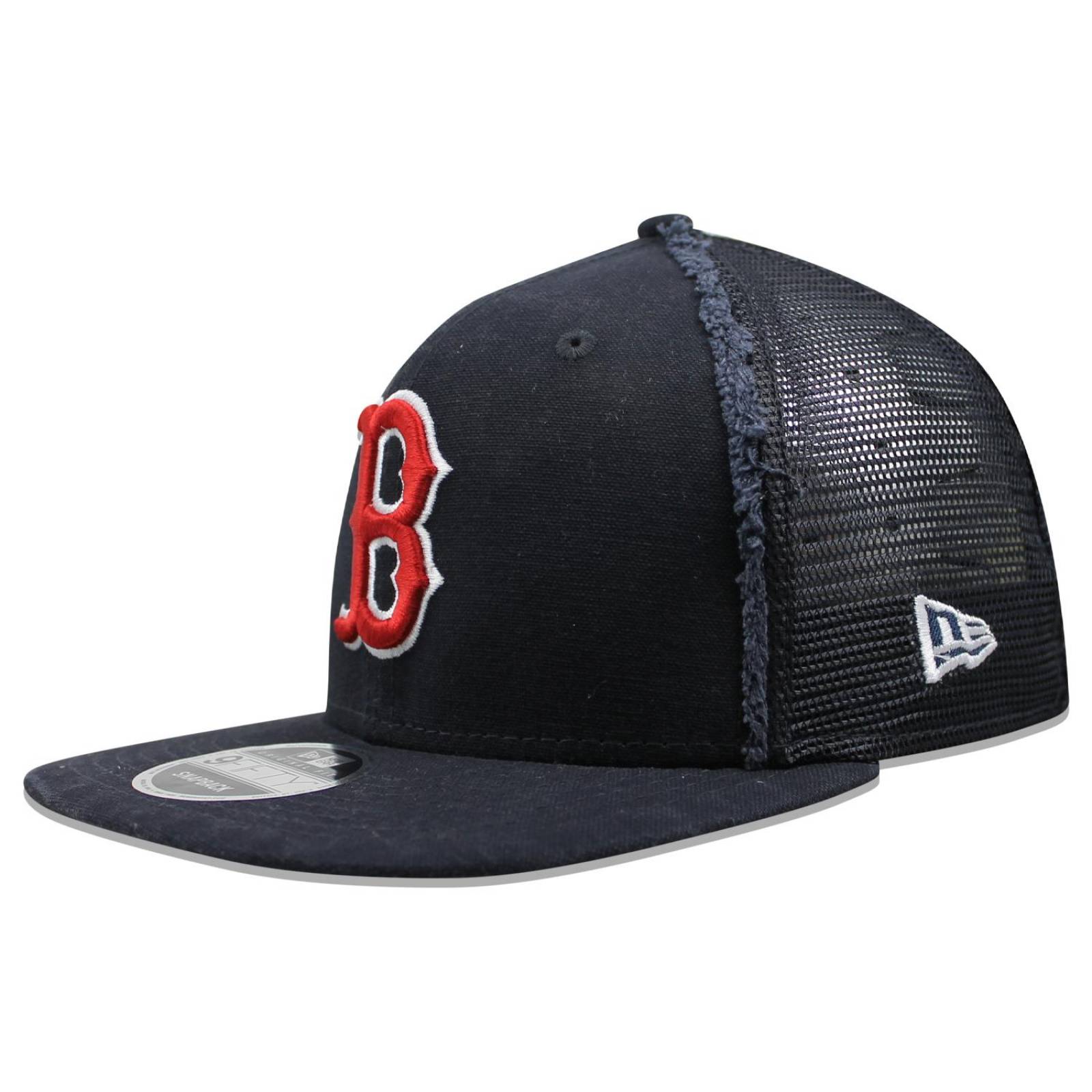 Gorra New Era 9 Fifty MLB Red Sox Trucker Worn Azul 