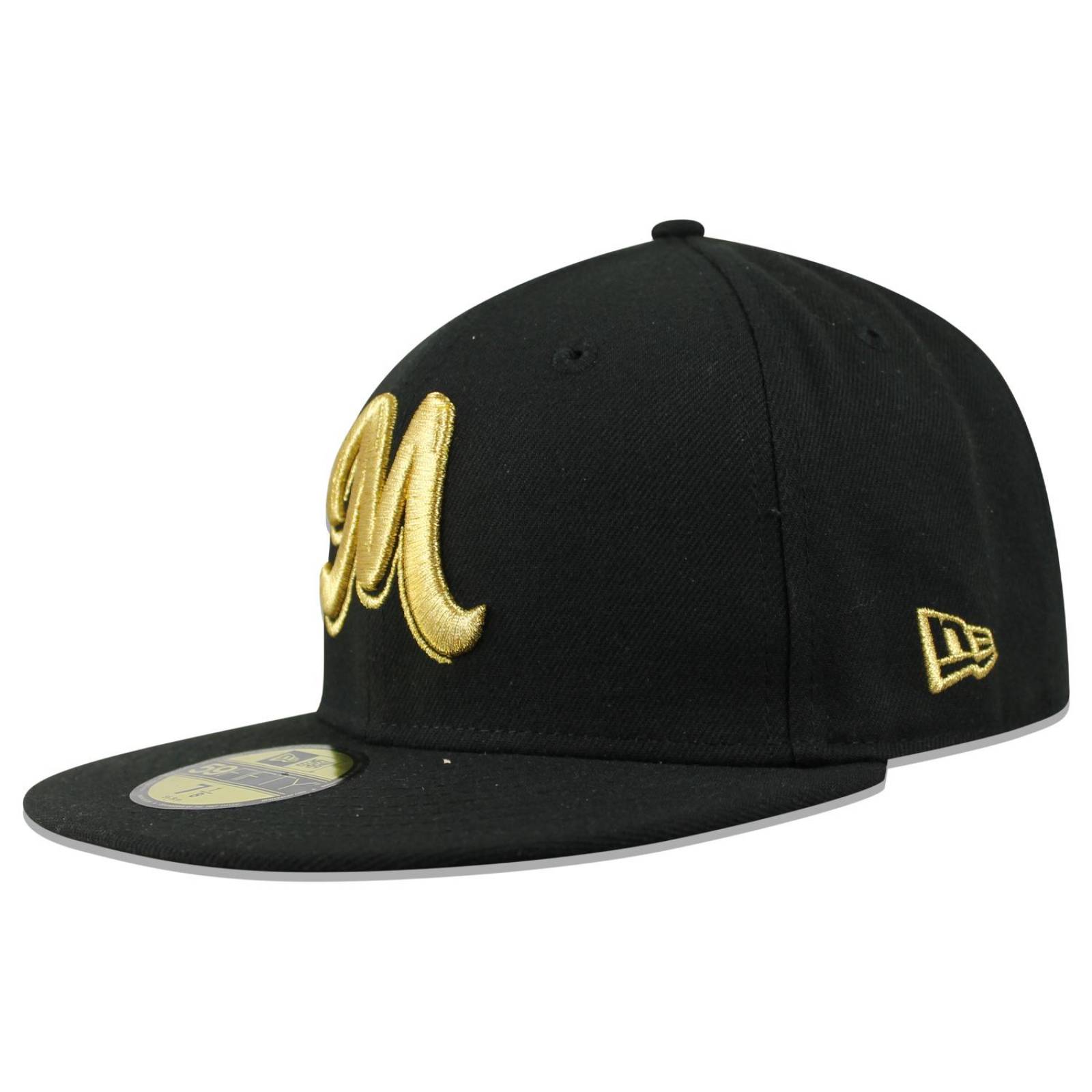 Gorra New Era 59 Fifty LMP México Seríe del Caribe 2020 Gold Negro 