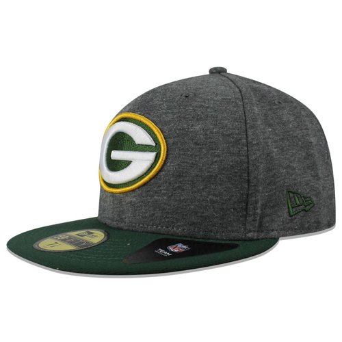 Gorra New Era 59 Fifty NFL Jersey Essential Packers Gris 