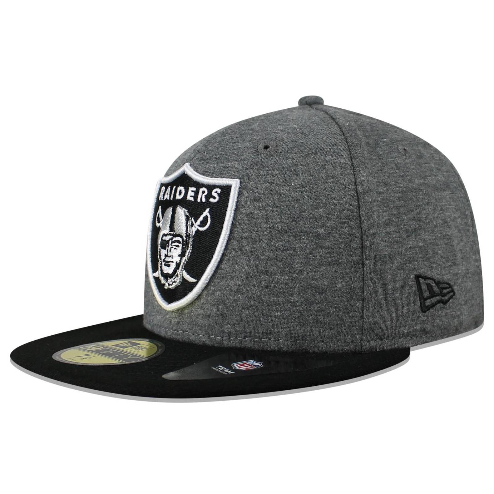 Gorra New Era 59 Fifty NFL Raiders Jersey Essential Gris 