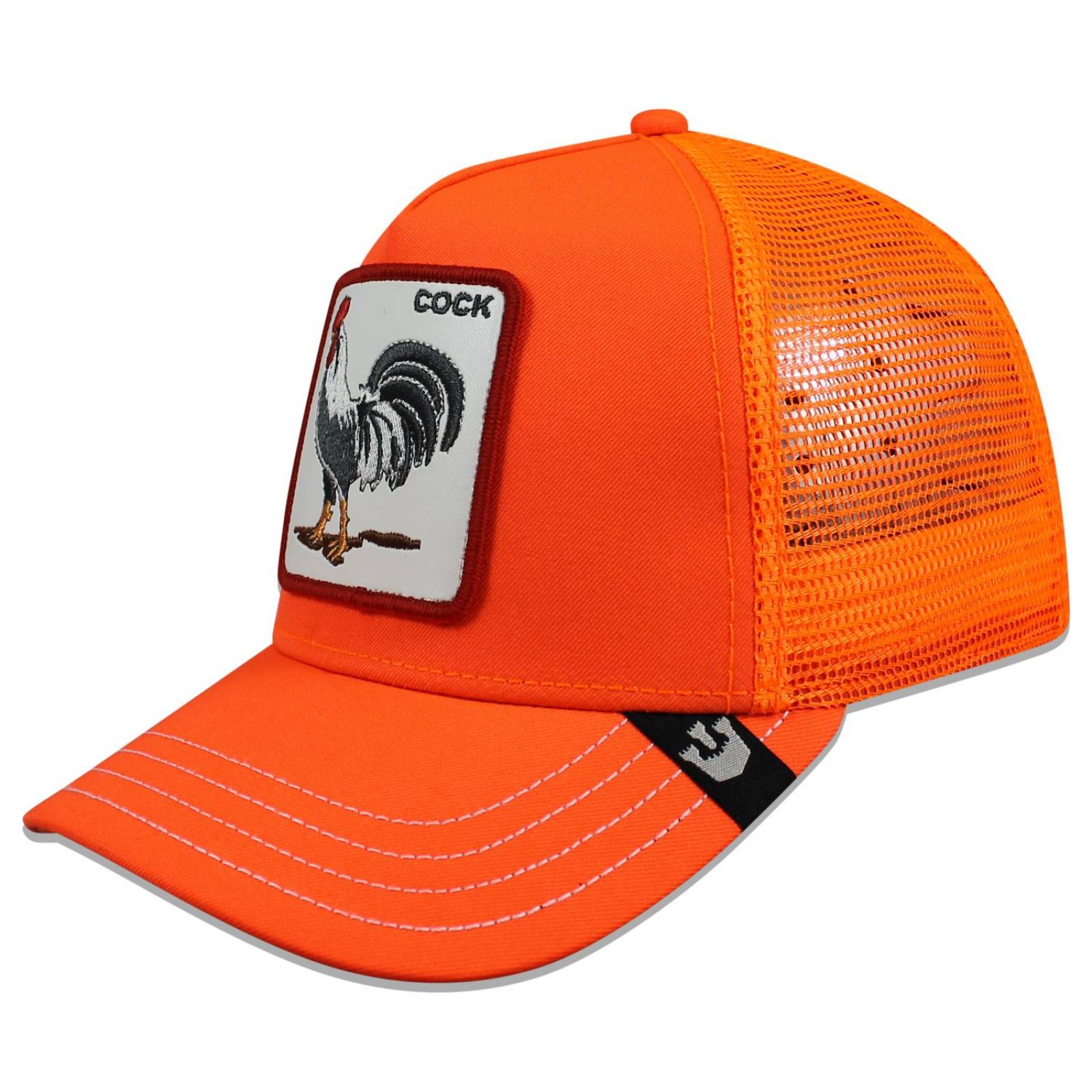 Gorra Goorin Bros Trucker Cock Naranja 