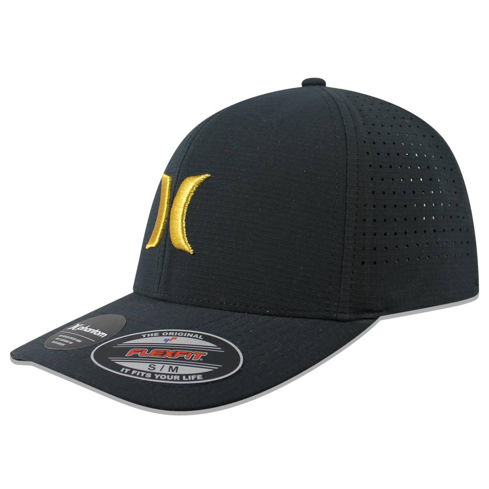 Gorra Hurley Flex Fit Phantom Negro 