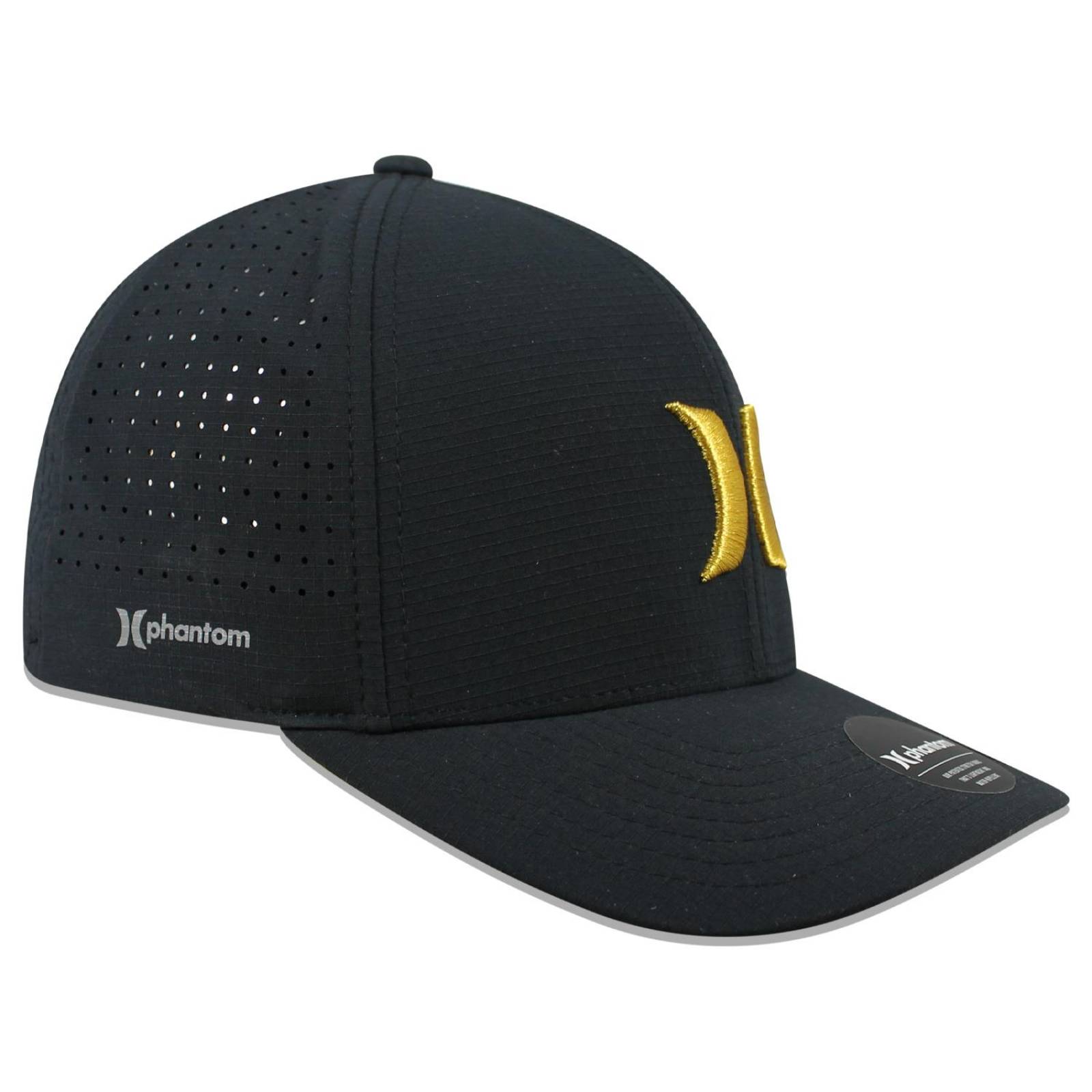 Gorra Hurley Flex Fit Phantom Negro 