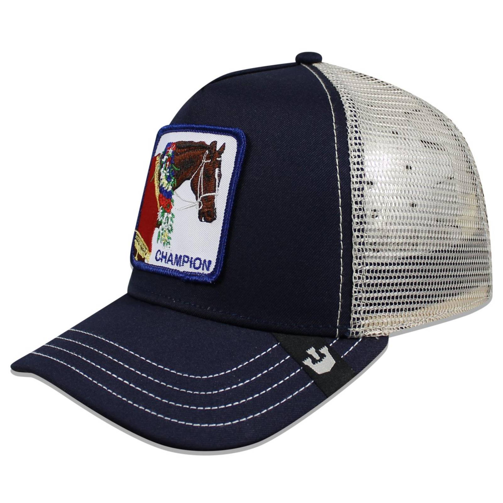 Gorra Goorin Bros Trucker Champion Azul 