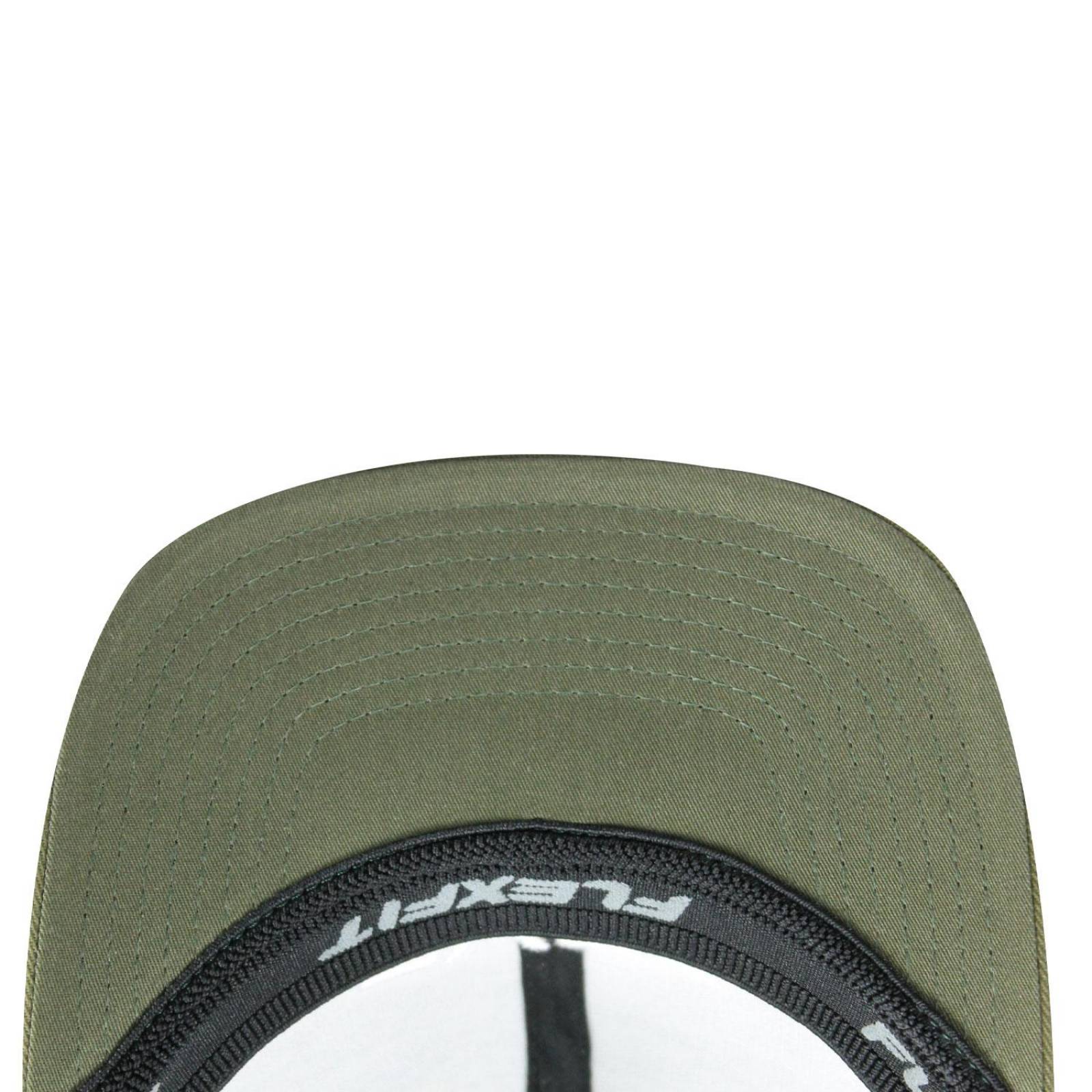 Gorra RVCA FlexFit Olivo-S/M 