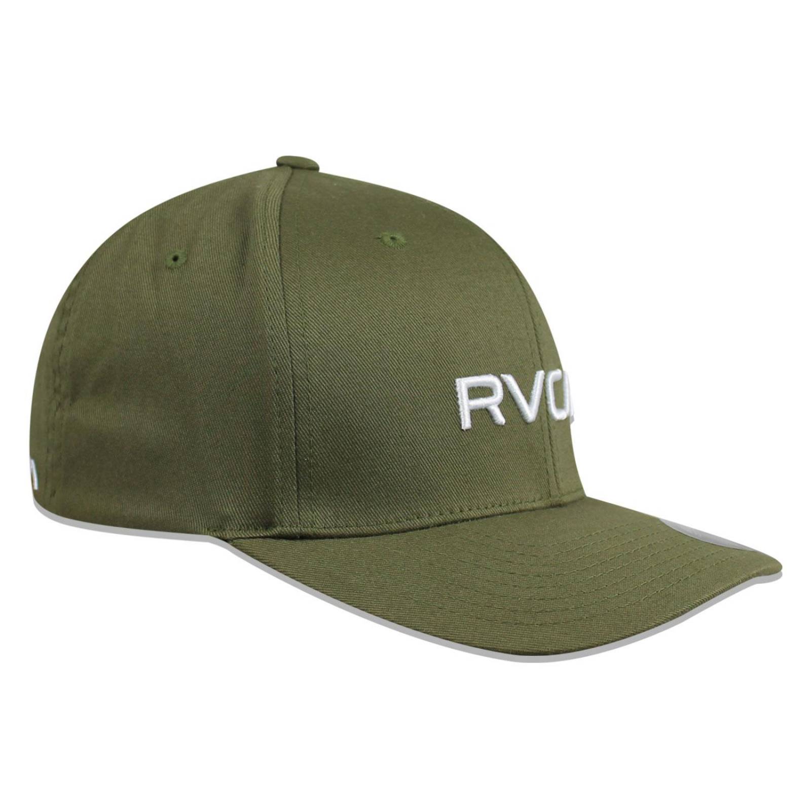 Gorra RVCA FlexFit Olivo-S/M 