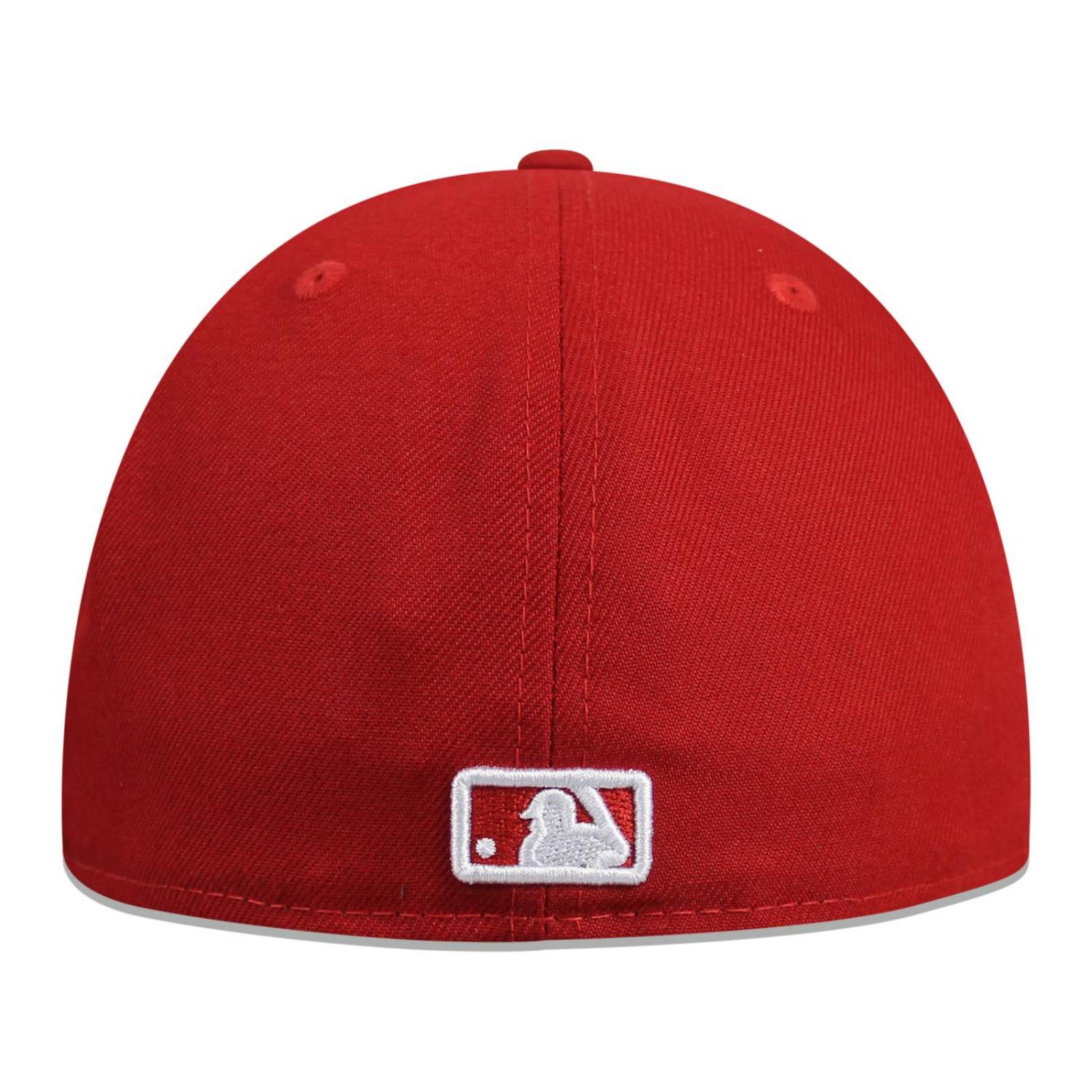 Gorra New Era 59 Fifty MLB Dodgers Basic Rojo/Logo Blanco 