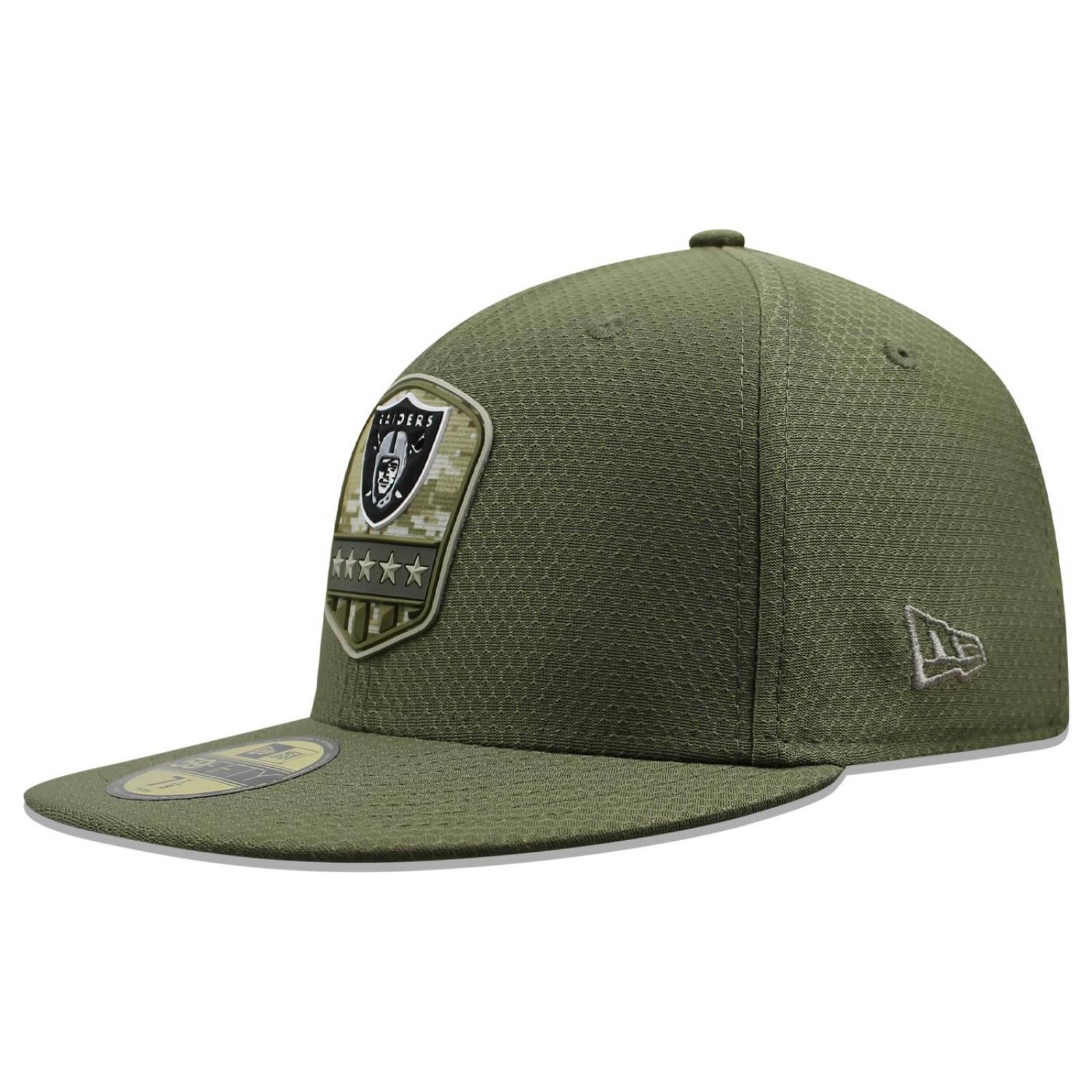 Gorra New Era 59 Fifty NFL Raiders Salute To Service Verde 