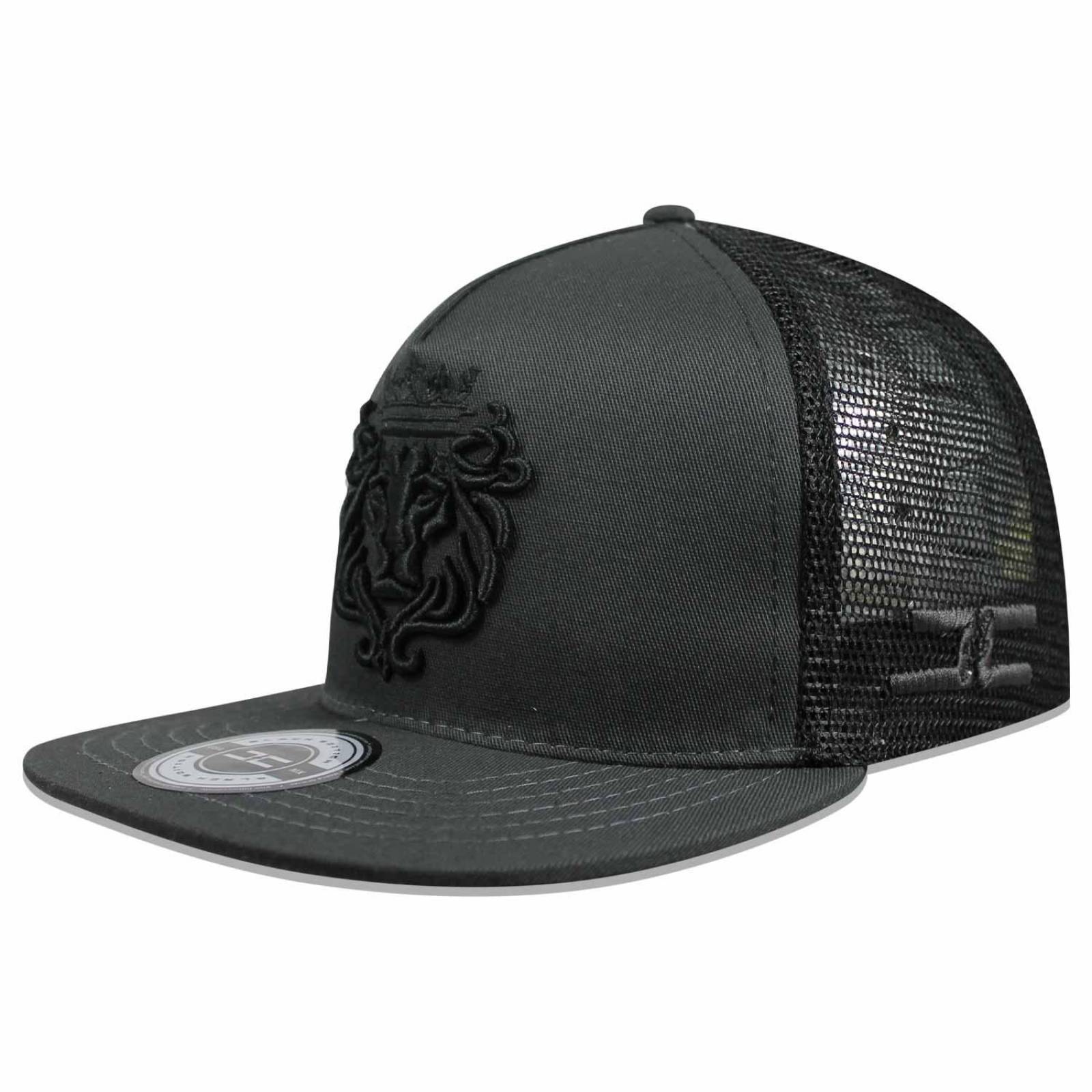 Gorra Snapback JC Hats Rey Unitalla Negro 