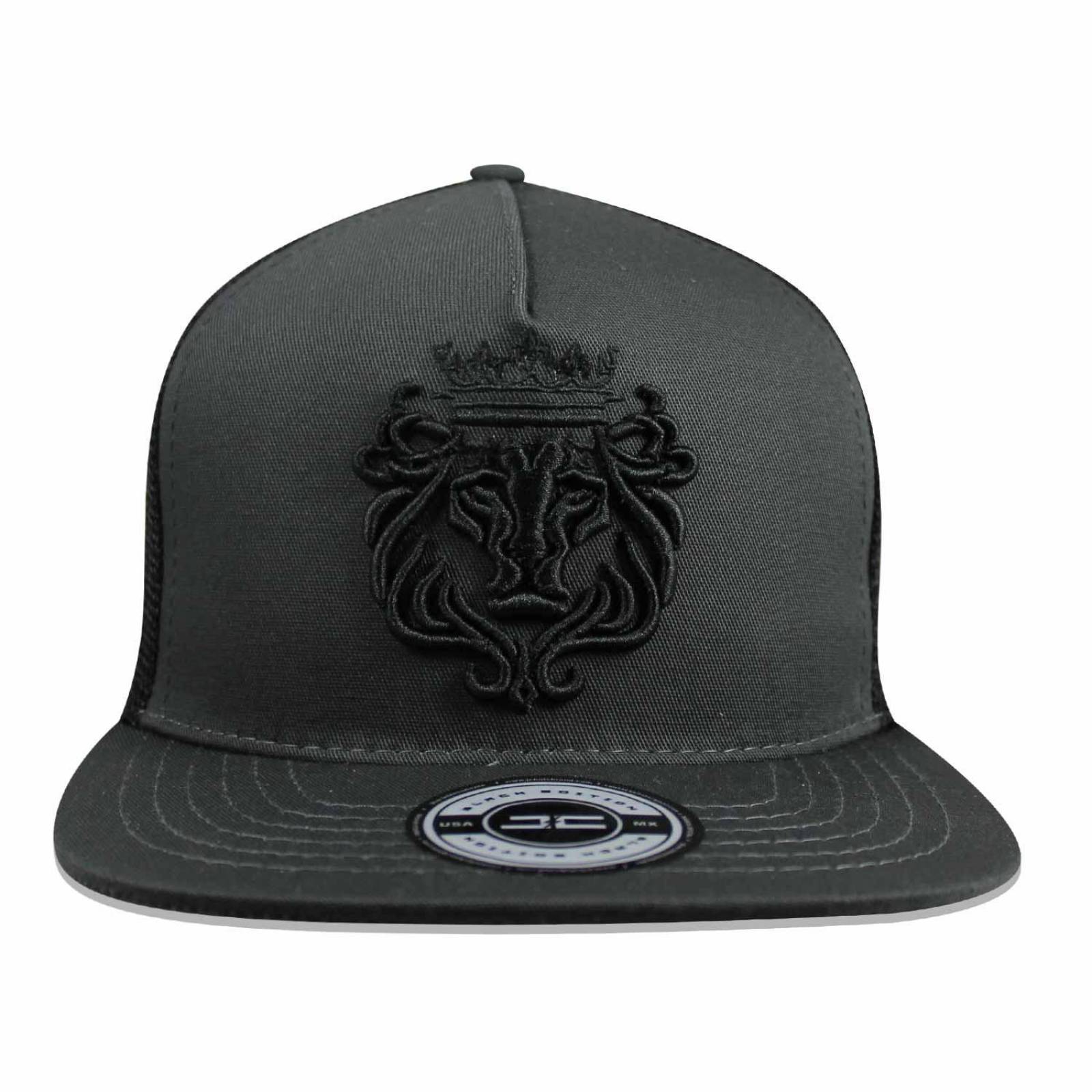 Gorra Snapback JC Hats Rey Unitalla Negro 